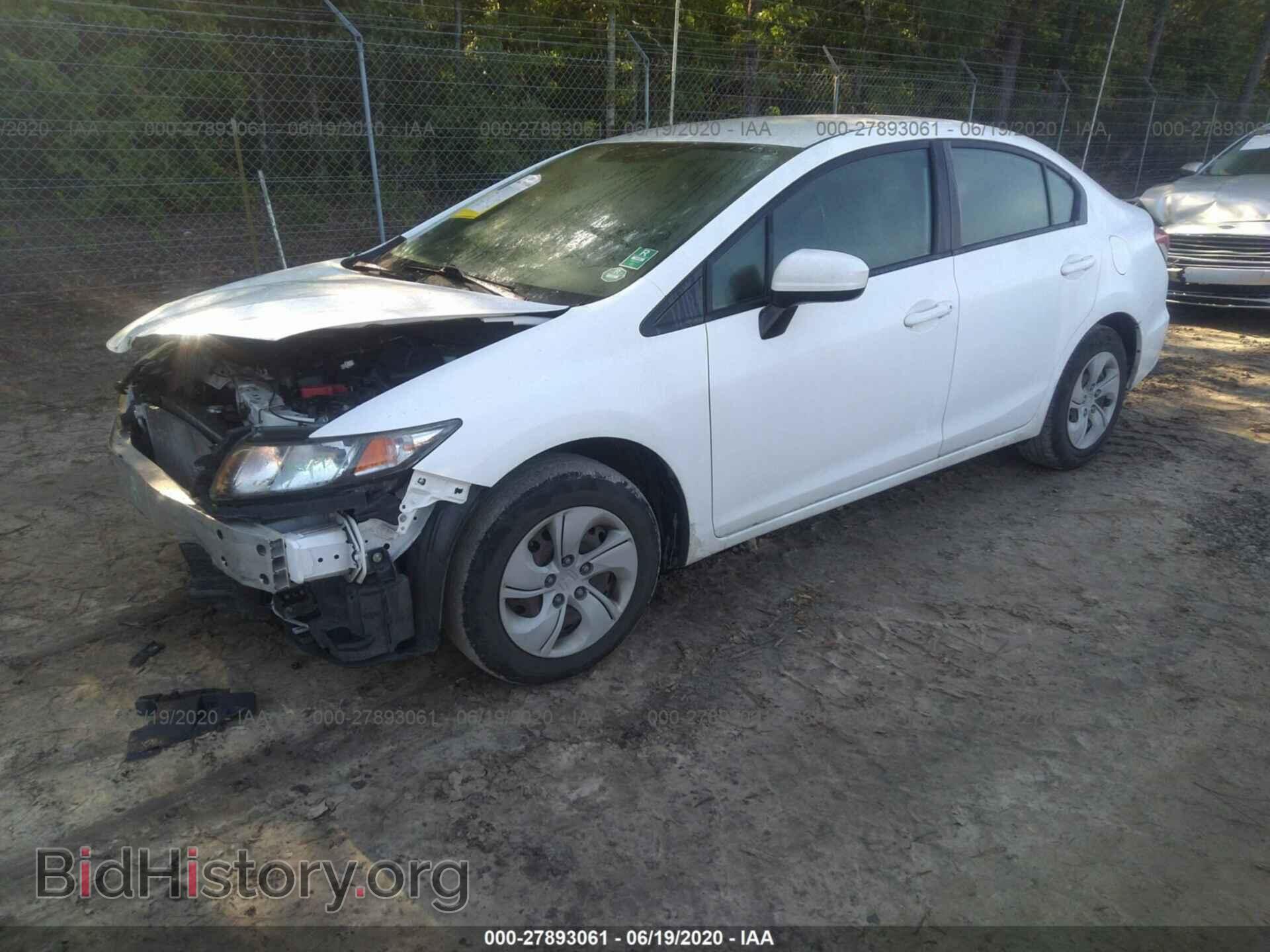2014 HONDA CIVIC - VIN: 19XFB2F53EE033852 - Фото 2