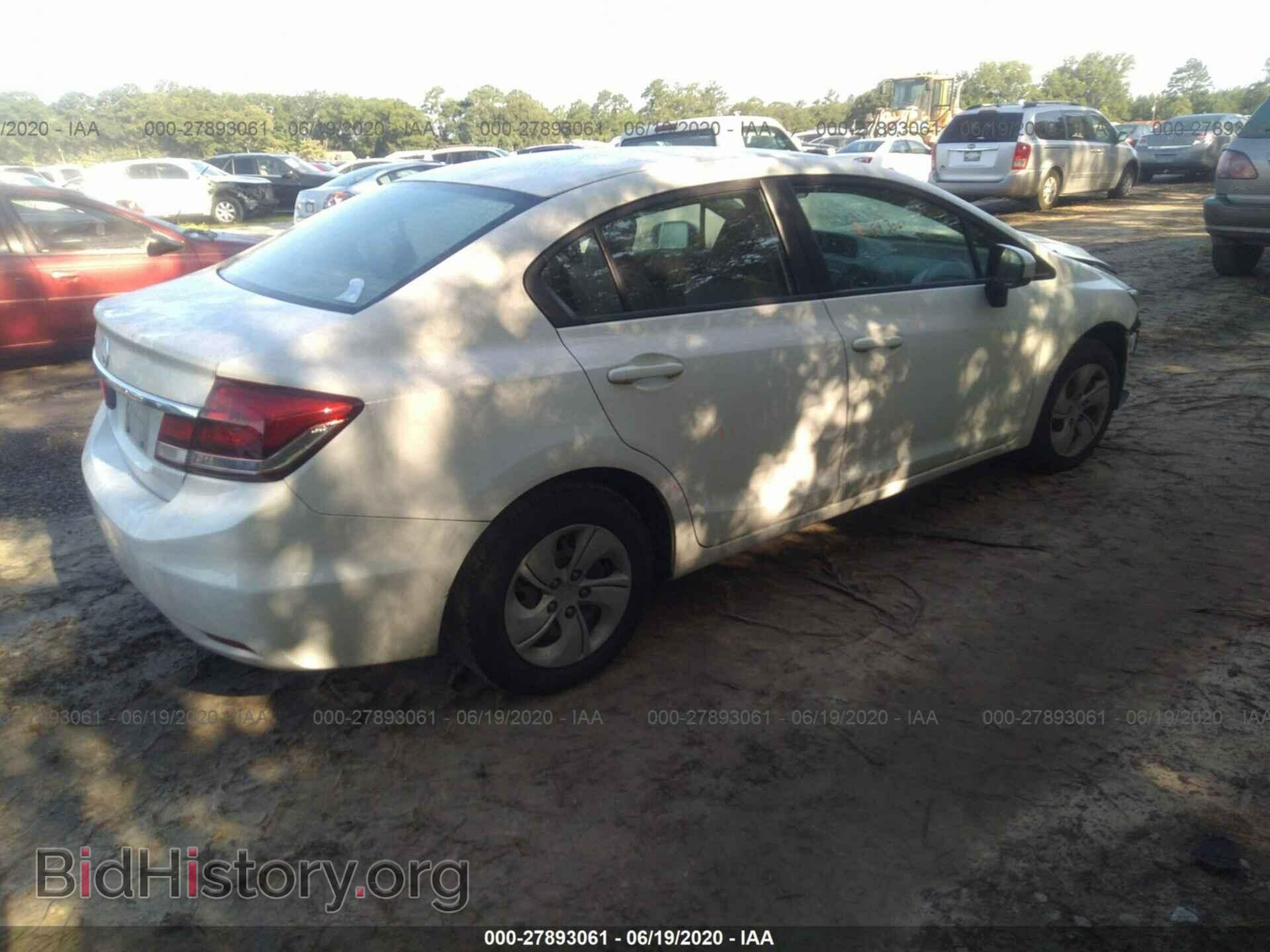 2014 HONDA CIVIC - VIN: 19XFB2F53EE033852 - Фото 4