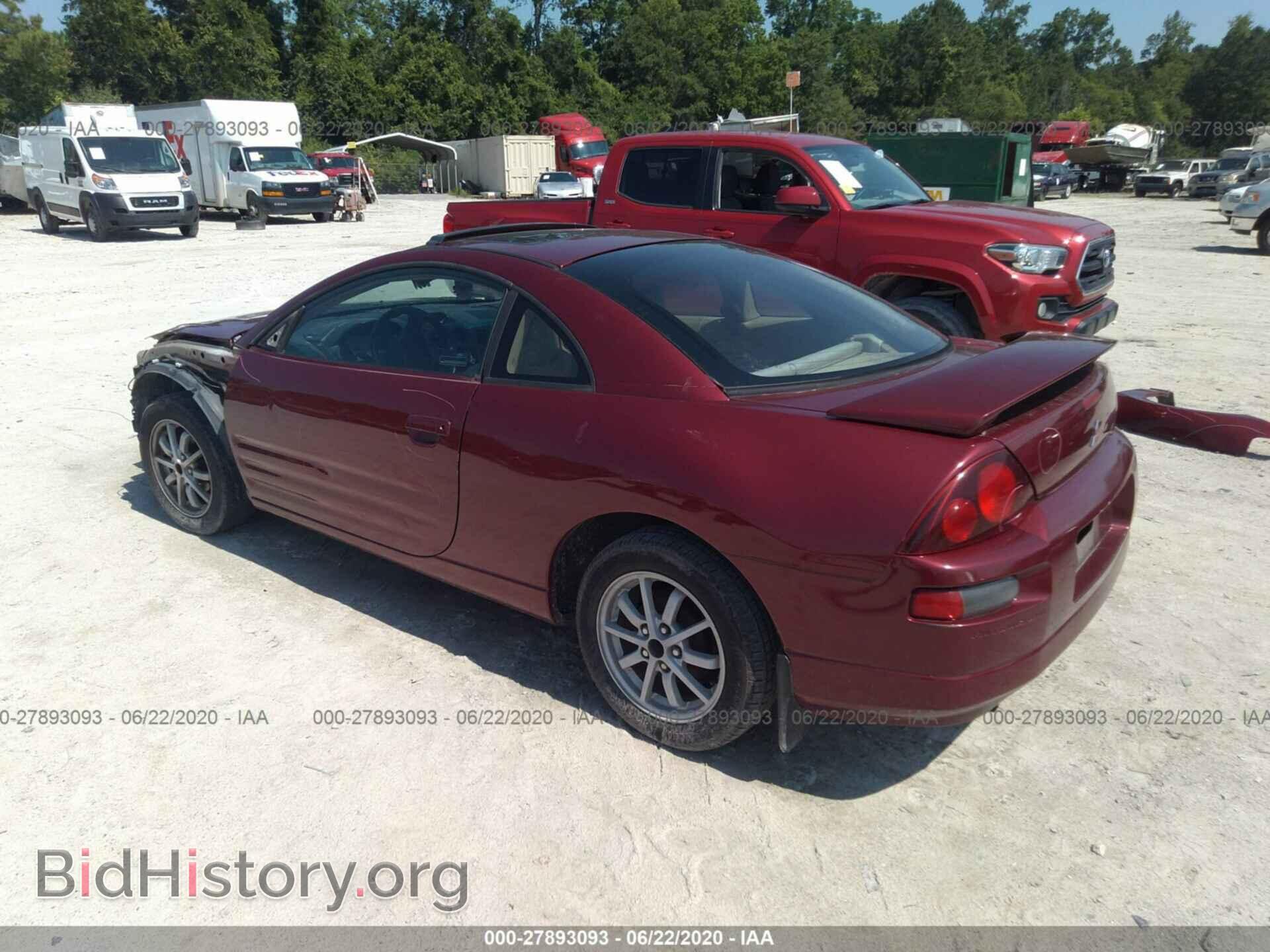 2000 MITSUBISHI ECLIPSE - VIN: 4A3AC44G8YE042227 - Photo 3