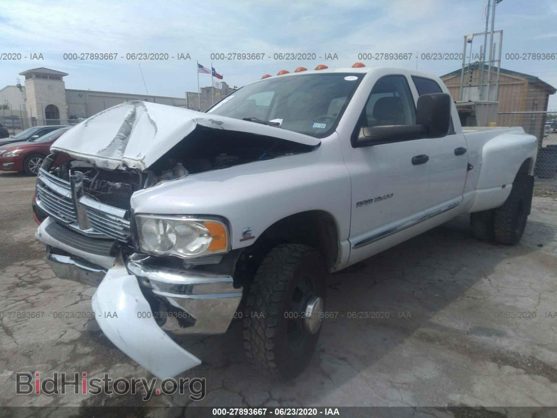 2004 DODGE RAM 3500 - VIN: 3D7MU48C44G140202 - Фото 2