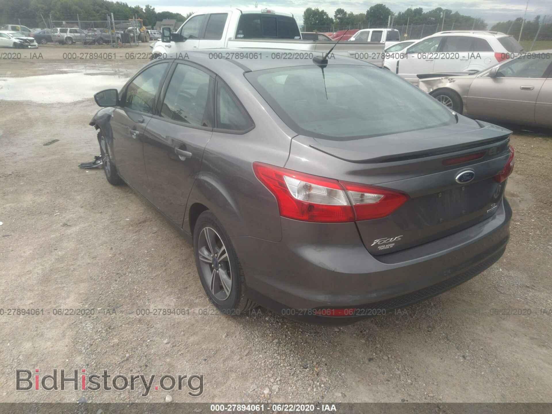 2014 FORD FOCUS - VIN: 1FADP3F2XEL427673 - Фото 3