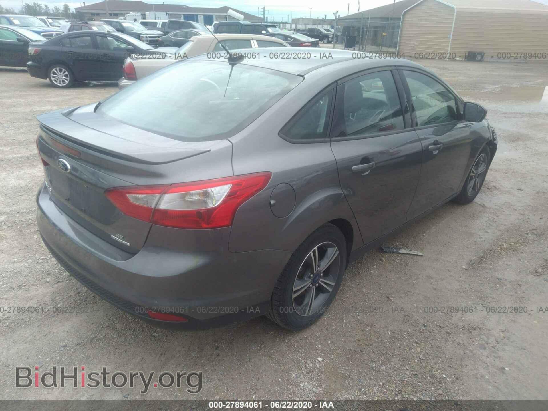 2014 FORD FOCUS - VIN: 1FADP3F2XEL427673 - Фото 4