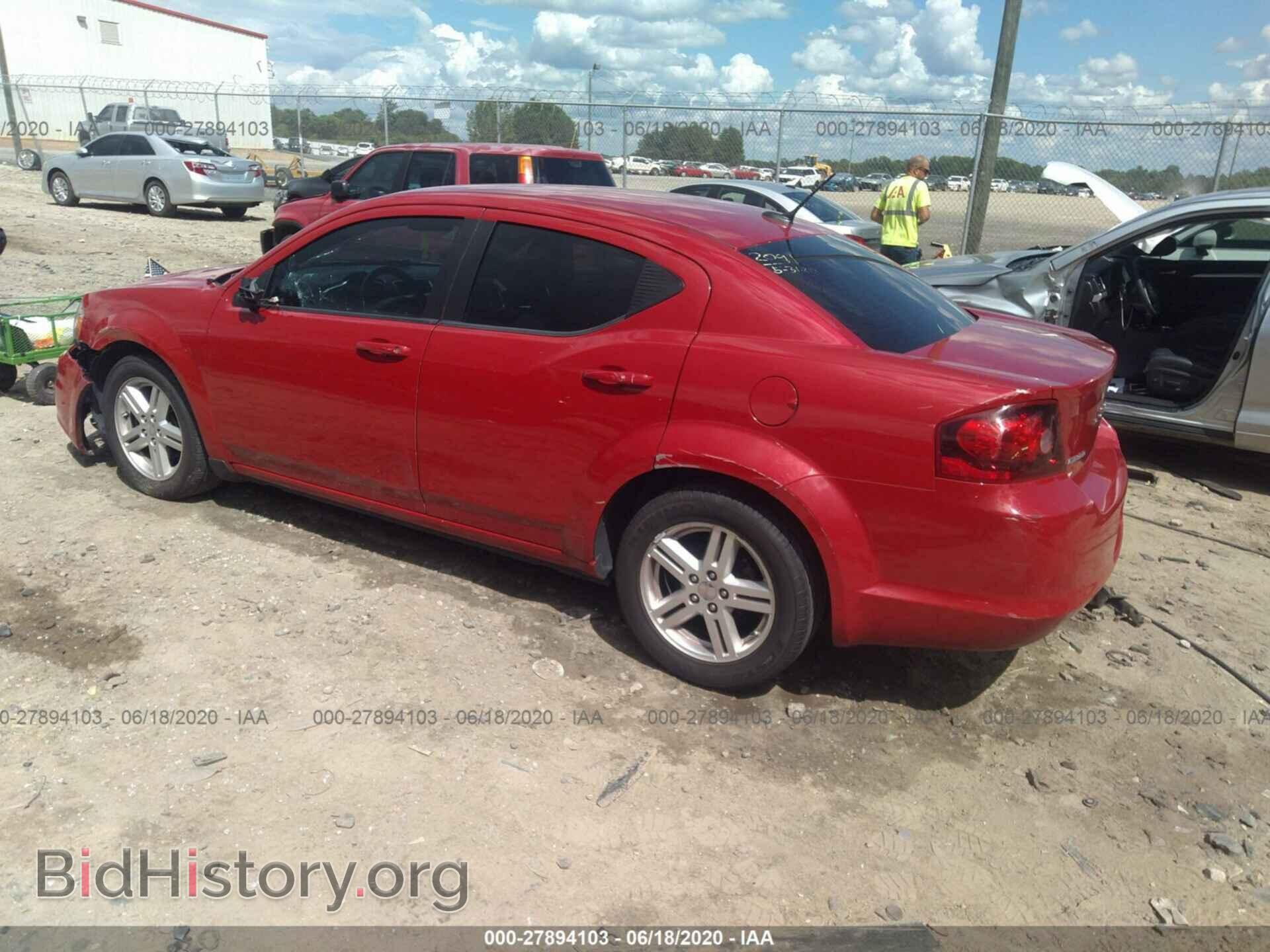 2013 DODGE AVENGER - VIN: 1C3CDZCB5DN662091 - Фото 3