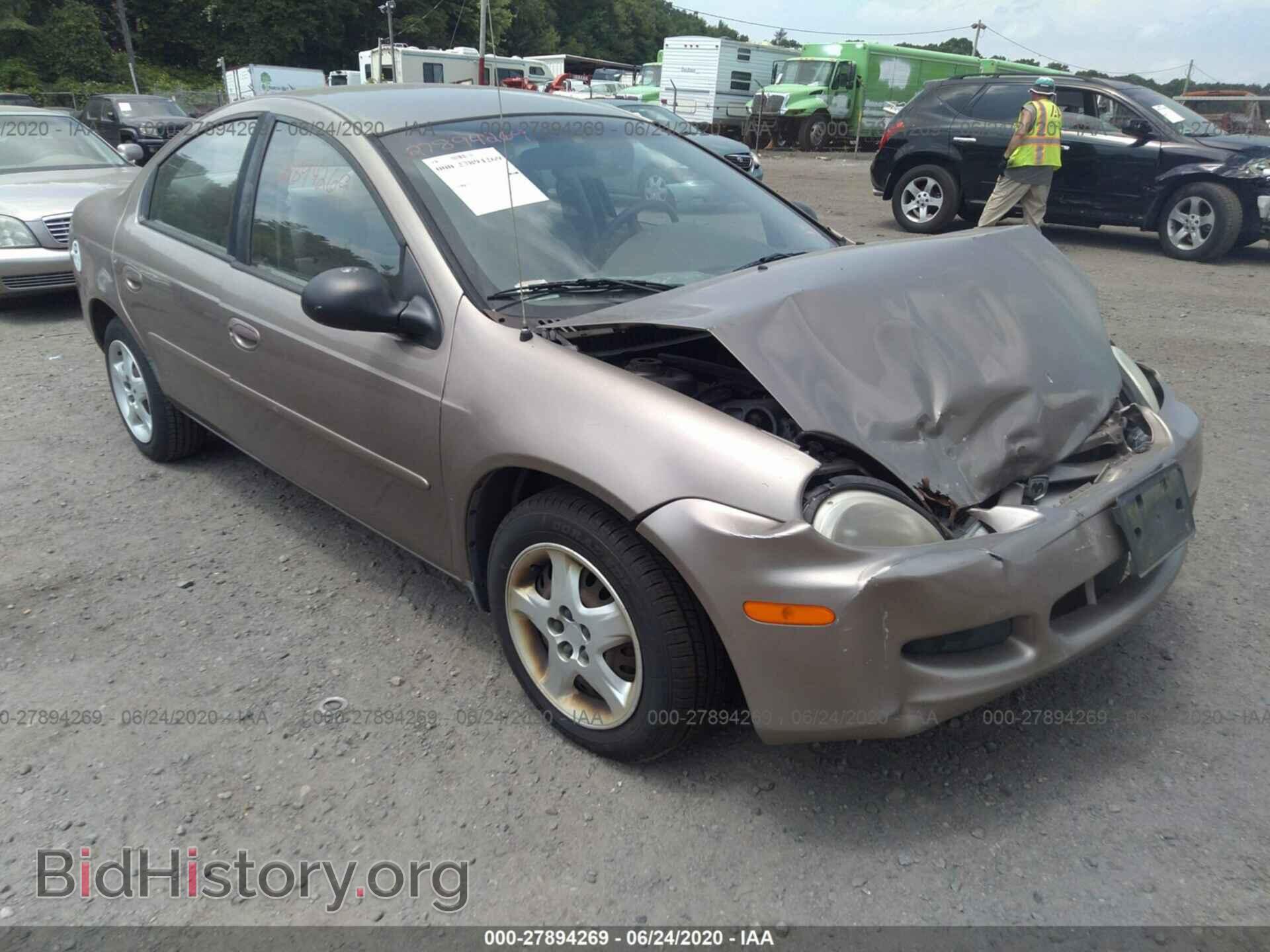 Photo 1B3ES46CX2D528649 - DODGE NEON 2002