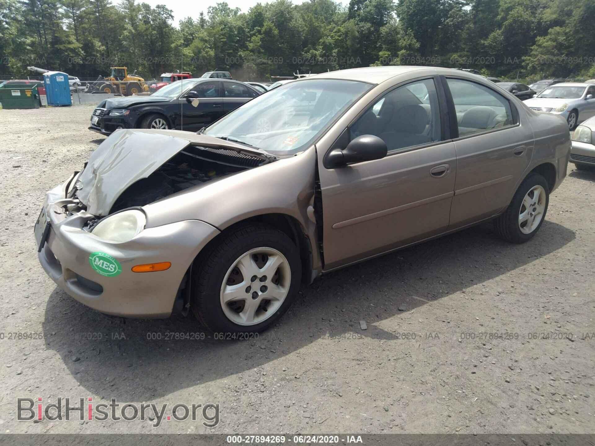 2002 DODGE NEON - VIN: 1B3ES46CX2D528649 - Фото 2