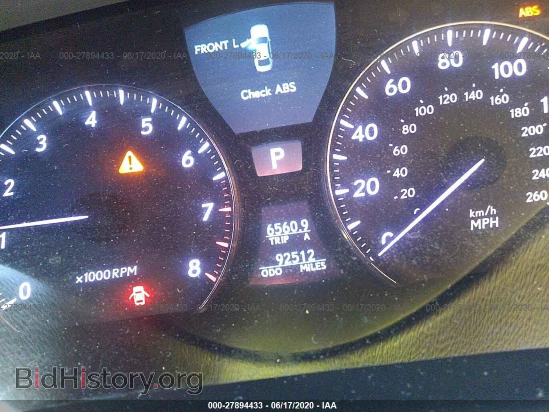 2010 LEXUS LS - VIN: JTHGL5EFXA5040976 - Фото 7