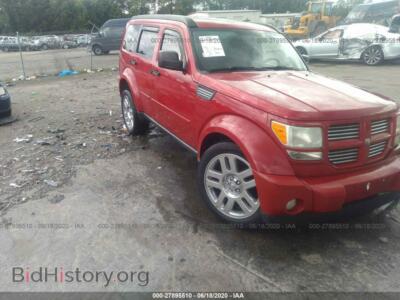 2011 Dodge NITRO Heat, красный — VIN 1D4PU4GK1BW603379, IAAI