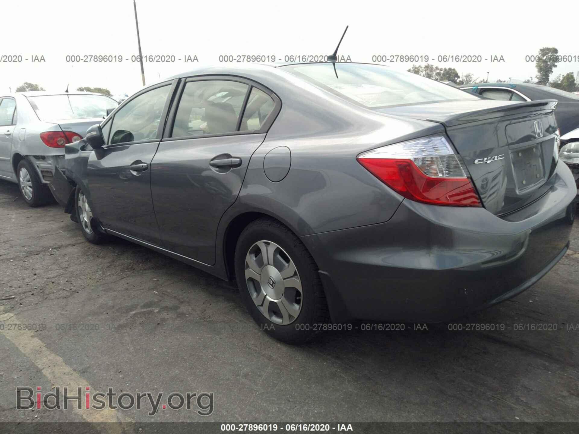 2012 HONDA CIVIC - VIN: JHMFB4F29CS010604 - Фото 3
