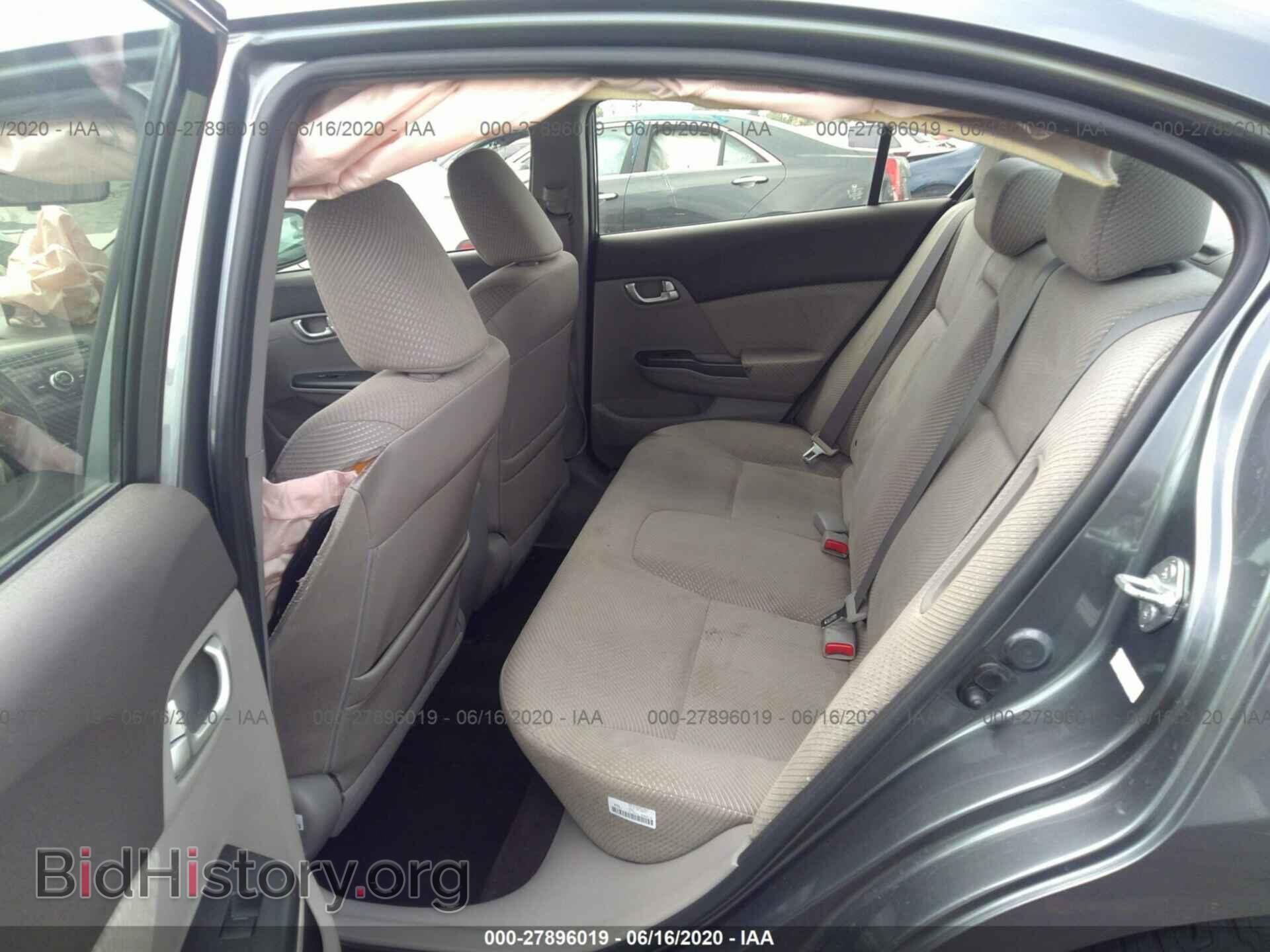 2012 HONDA CIVIC - VIN: JHMFB4F29CS010604 - Фото 8