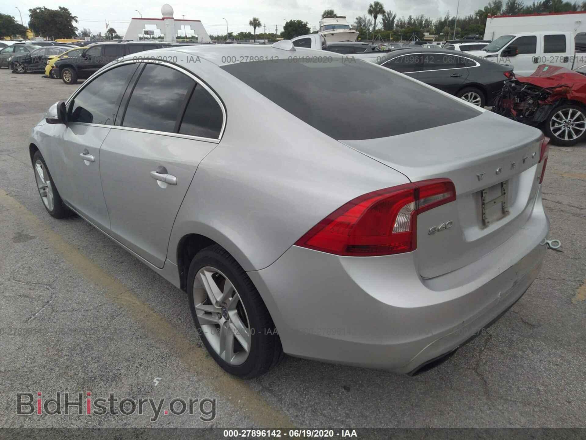 2014 VOLVO S60 - VIN: YV1612FS5E2278829 - Фото 3