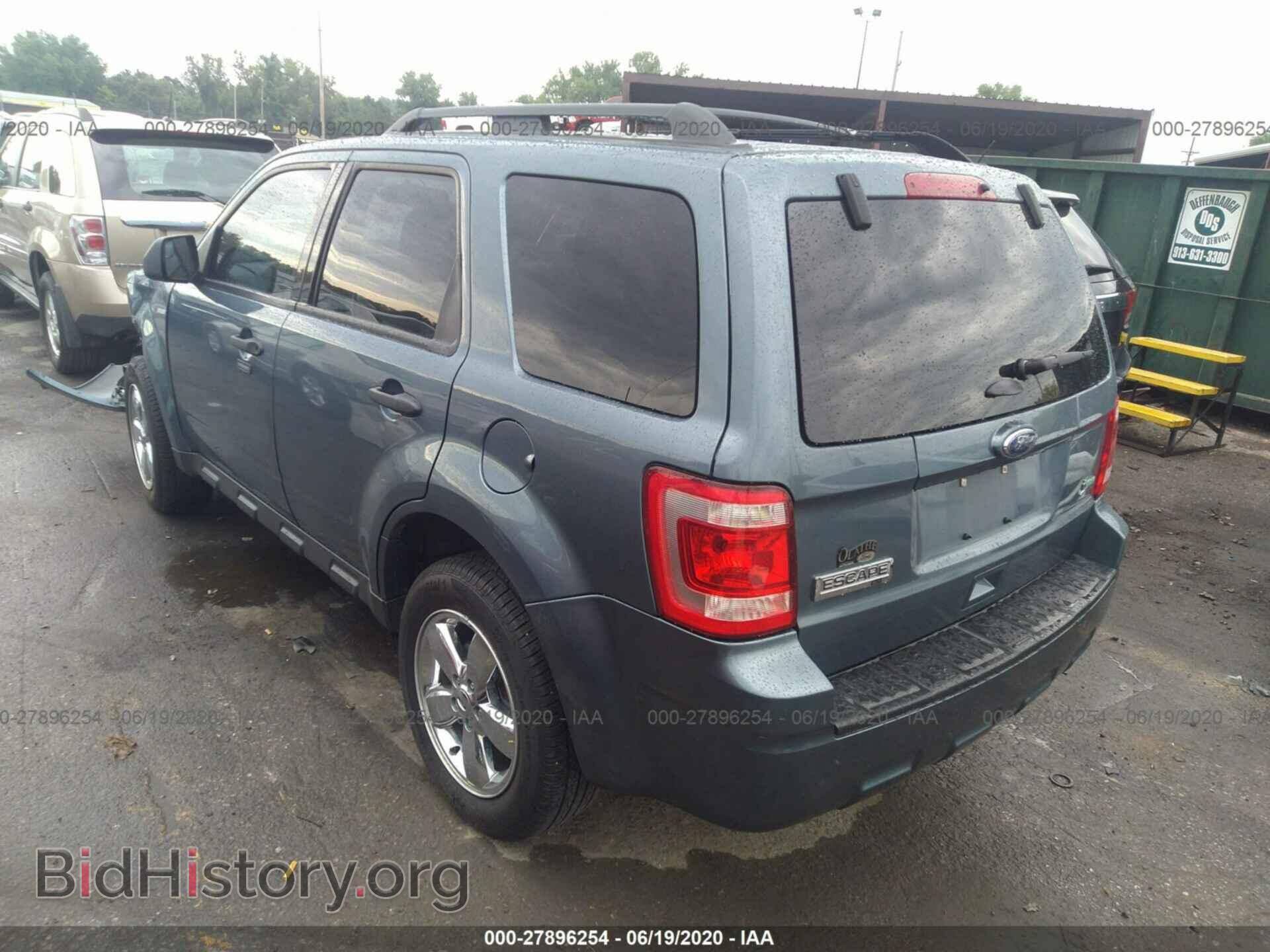 2011 FORD ESCAPE - VIN: 1FMCU9DG8BKC37657 - Фото 3
