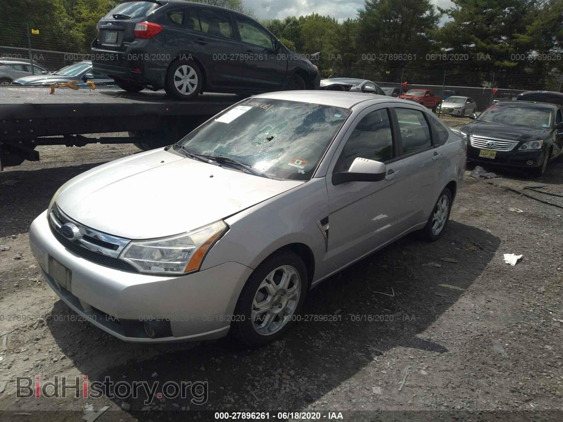 2008 FORD FOCUS - VIN: 1FAHP35N78W248443 - Фото 2