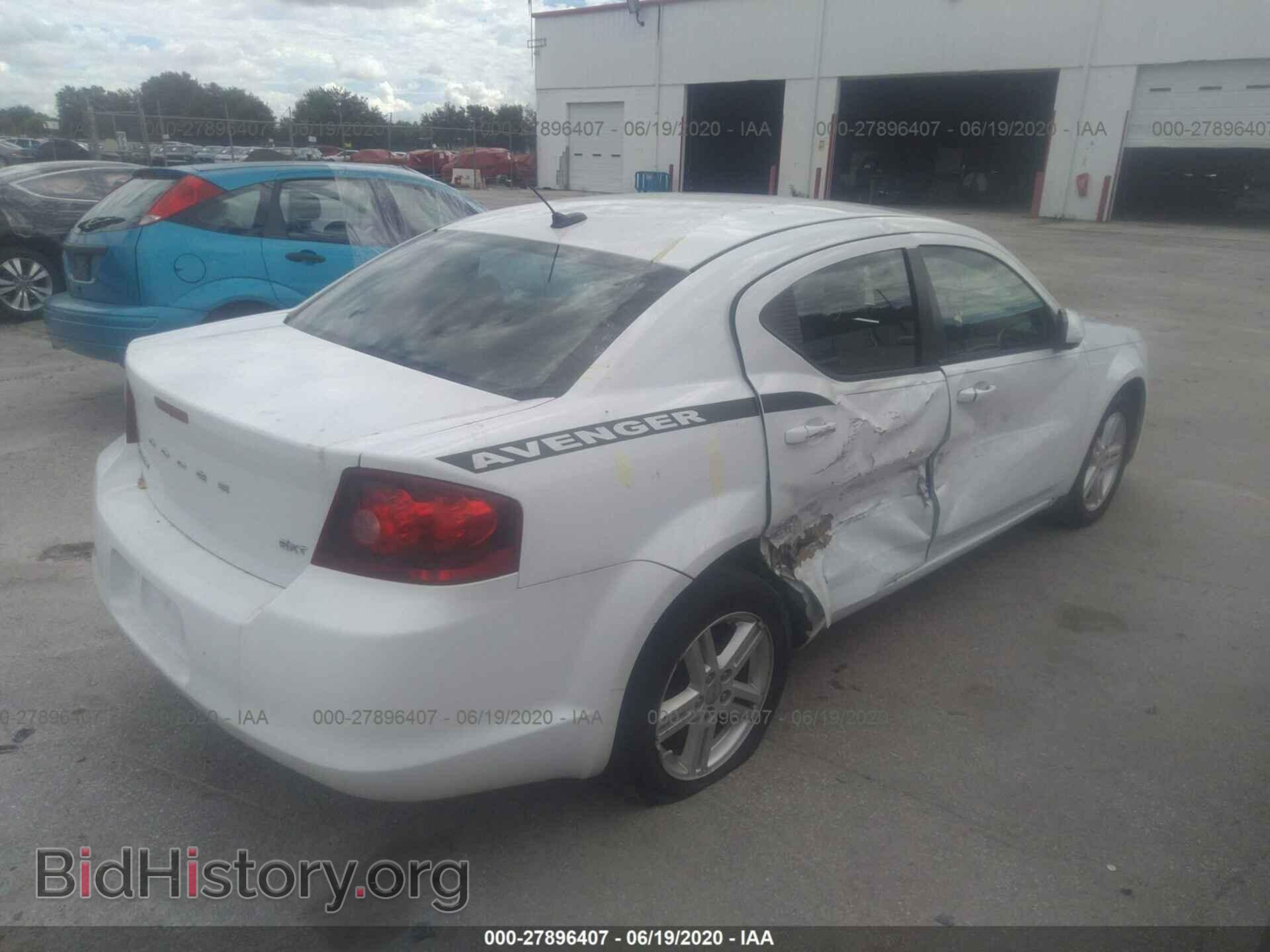 2012 DODGE AVENGER - VIN: 1C3CDZCBXCN219319 - Фото 6
