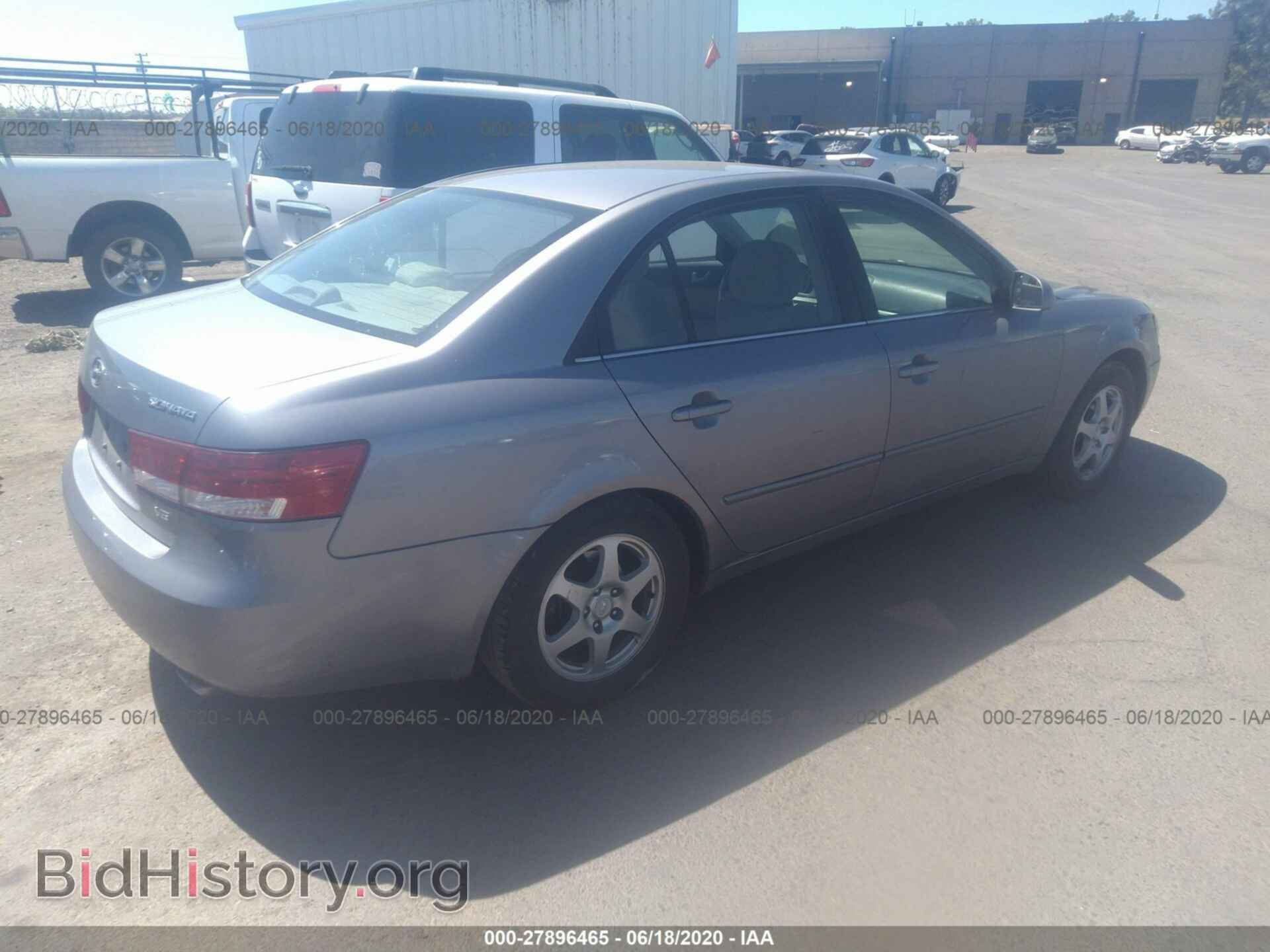 2006 HYUNDAI SONATA - VIN: 5NPEU46F06H025151 - Фото 4
