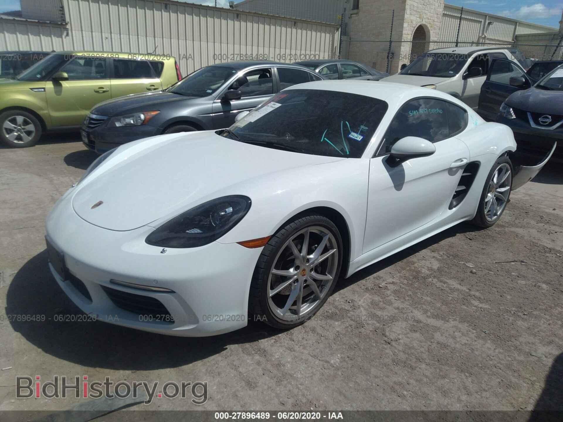 2017 PORSCHE CAYMAN - VIN: WP0AA2A87HS270103 - Photo 2