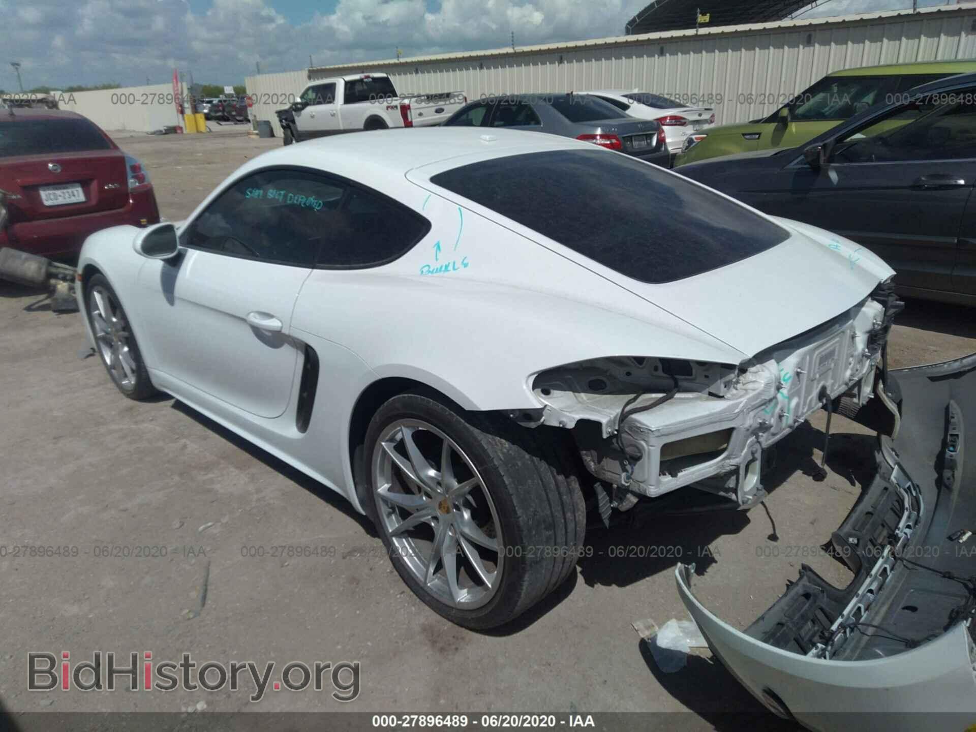 2017 PORSCHE CAYMAN - VIN: WP0AA2A87HS270103 - Photo 3
