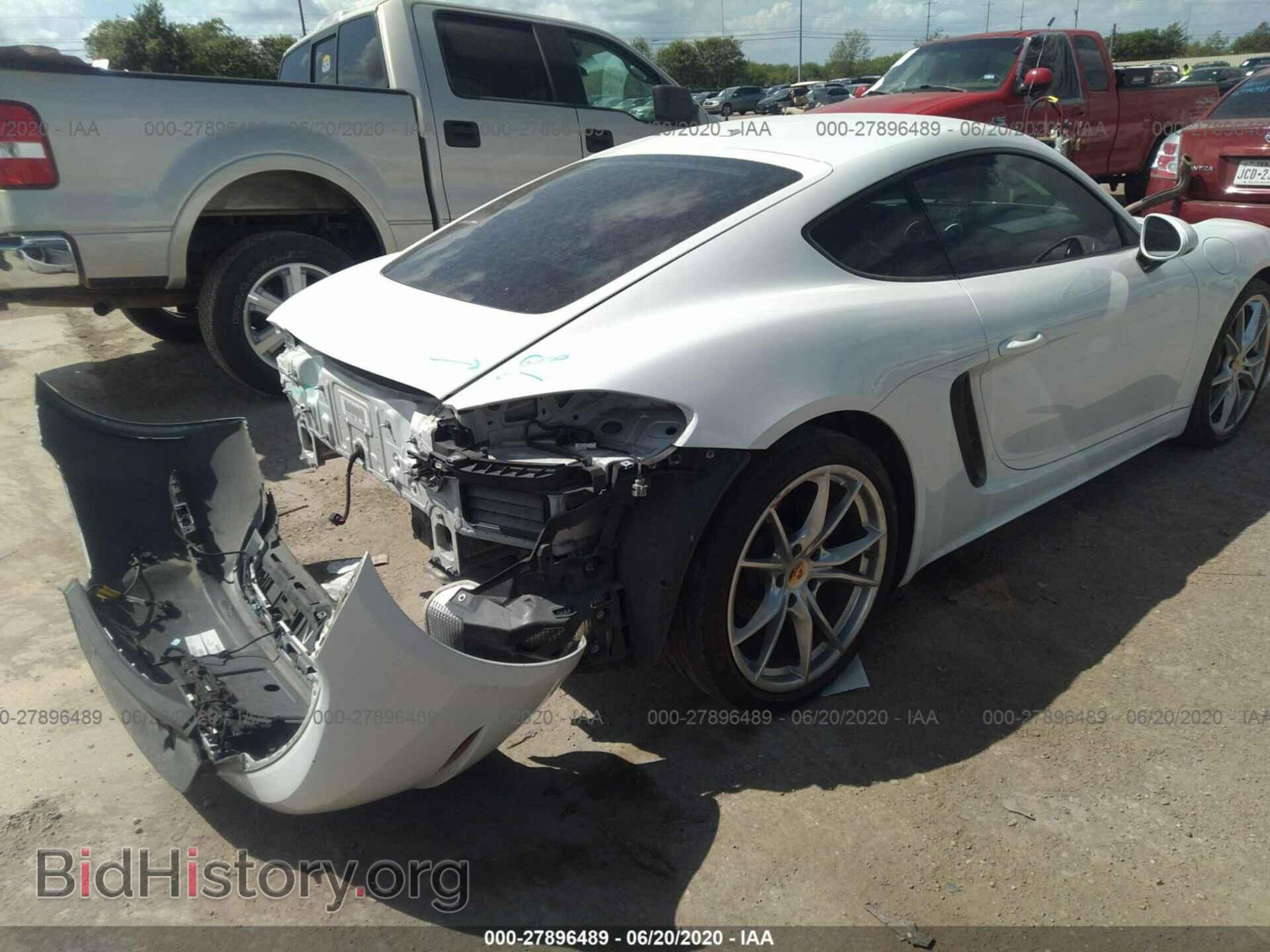 2017 PORSCHE CAYMAN - VIN: WP0AA2A87HS270103 - Photo 4