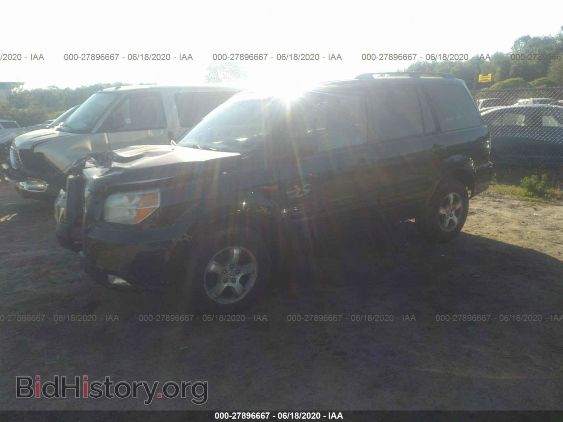 2006 HONDA PILOT - VIN: 2HKYF18546H507227 - Фото 2
