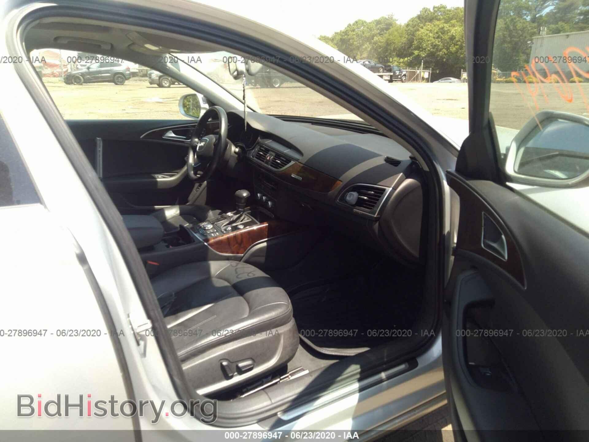 2013 AUDI A6 - VIN: WAUGFAFC8DN029627 - Фото 5