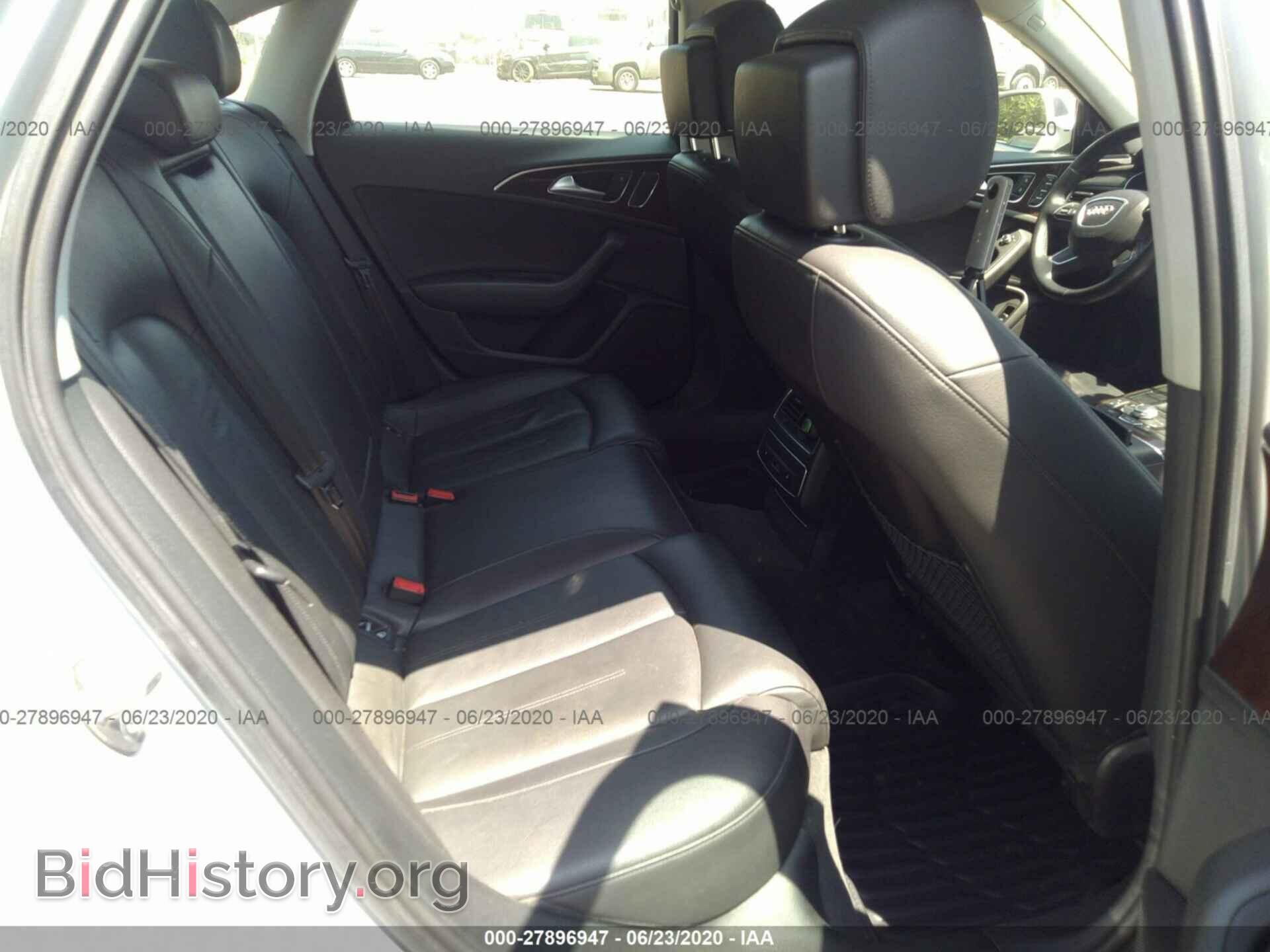 2013 AUDI A6 - VIN: WAUGFAFC8DN029627 - Фото 8