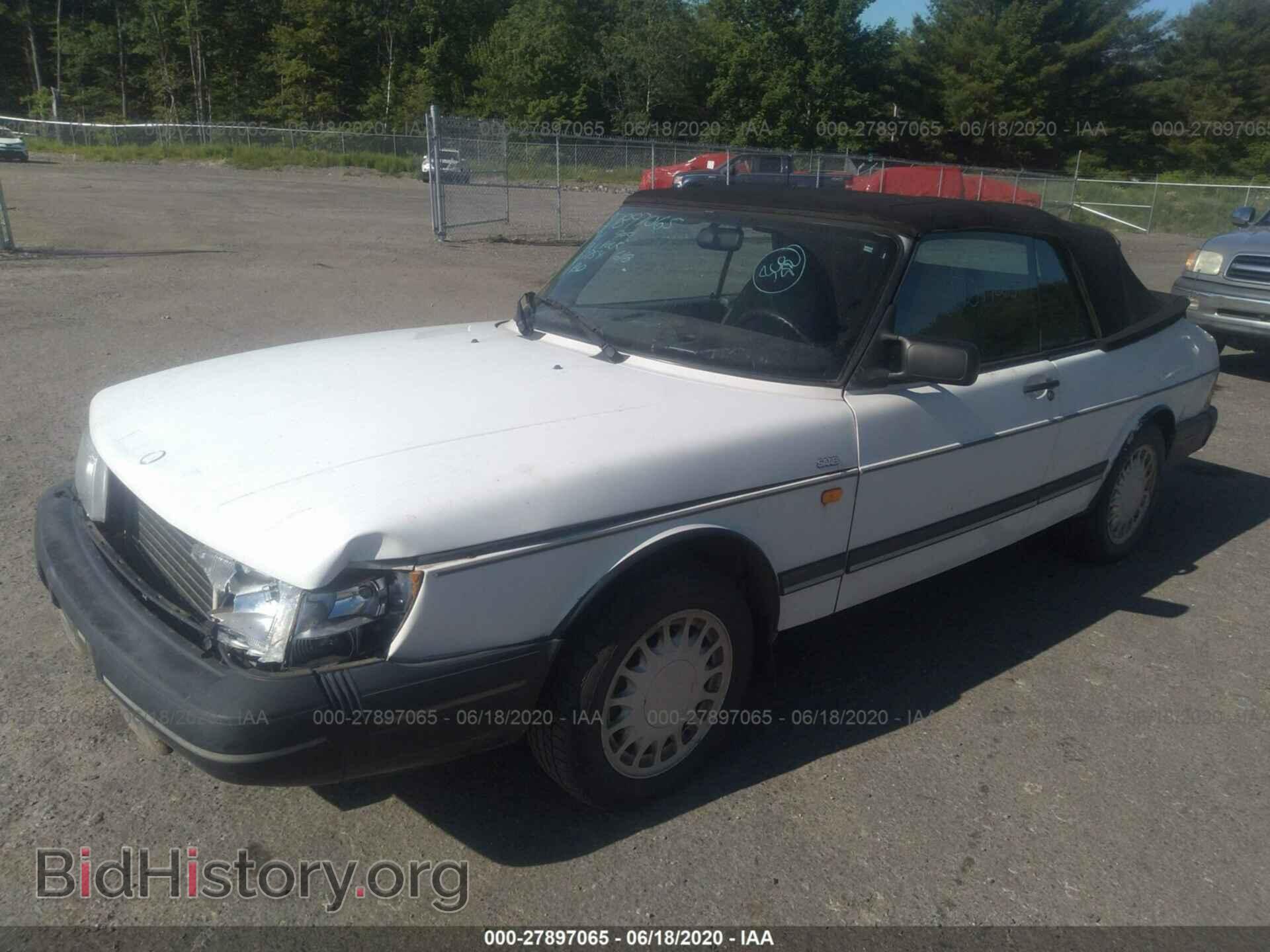 1991 SAAB 900 - VIN: YS3AK75E8M7017274 - Фото 2