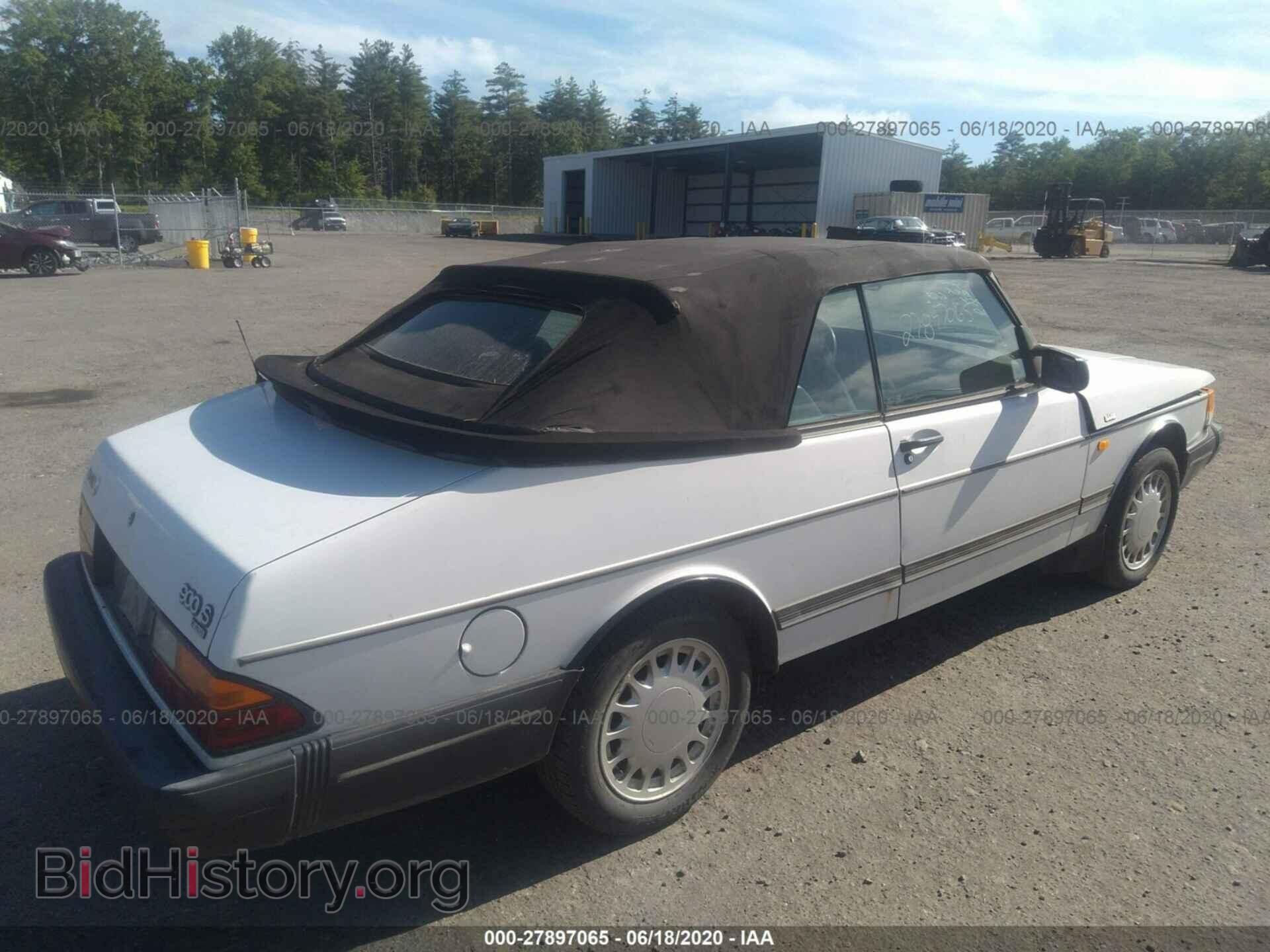1991 SAAB 900 - VIN: YS3AK75E8M7017274 - Фото 4