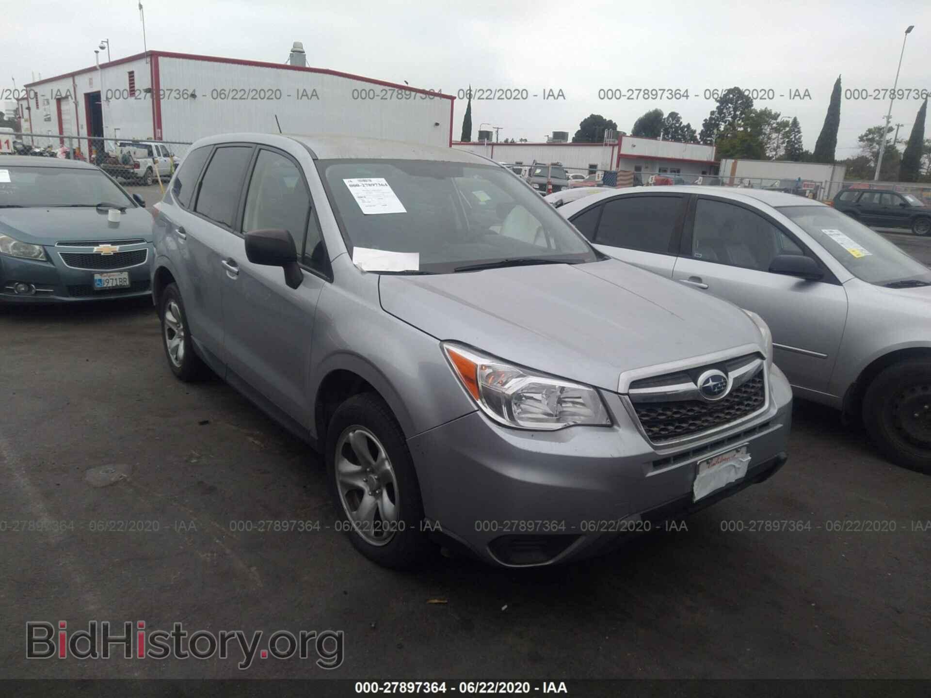 Фотография JF2SJAAC3FH472581 - SUBARU FORESTER 2015