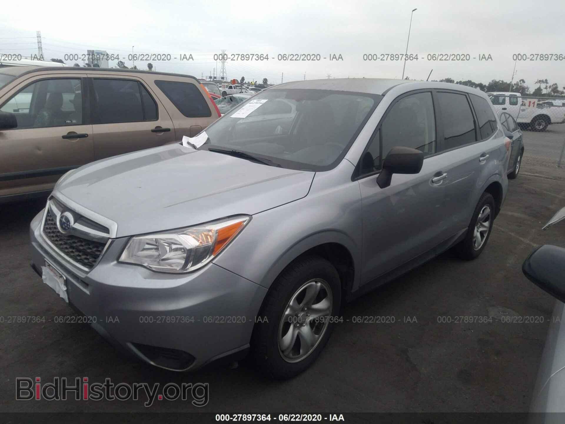 2015 SUBARU FORESTER - VIN: JF2SJAAC3FH472581 - Фото 2