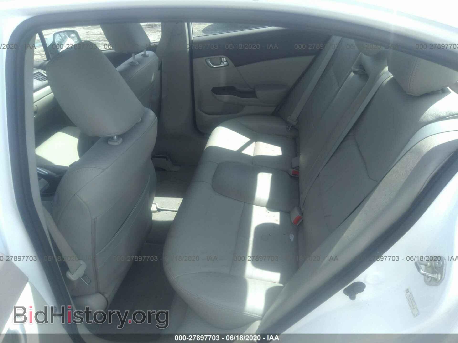 2012 HONDA CIVIC - VIN: 19XFB2F83CE109139 - Фото 8