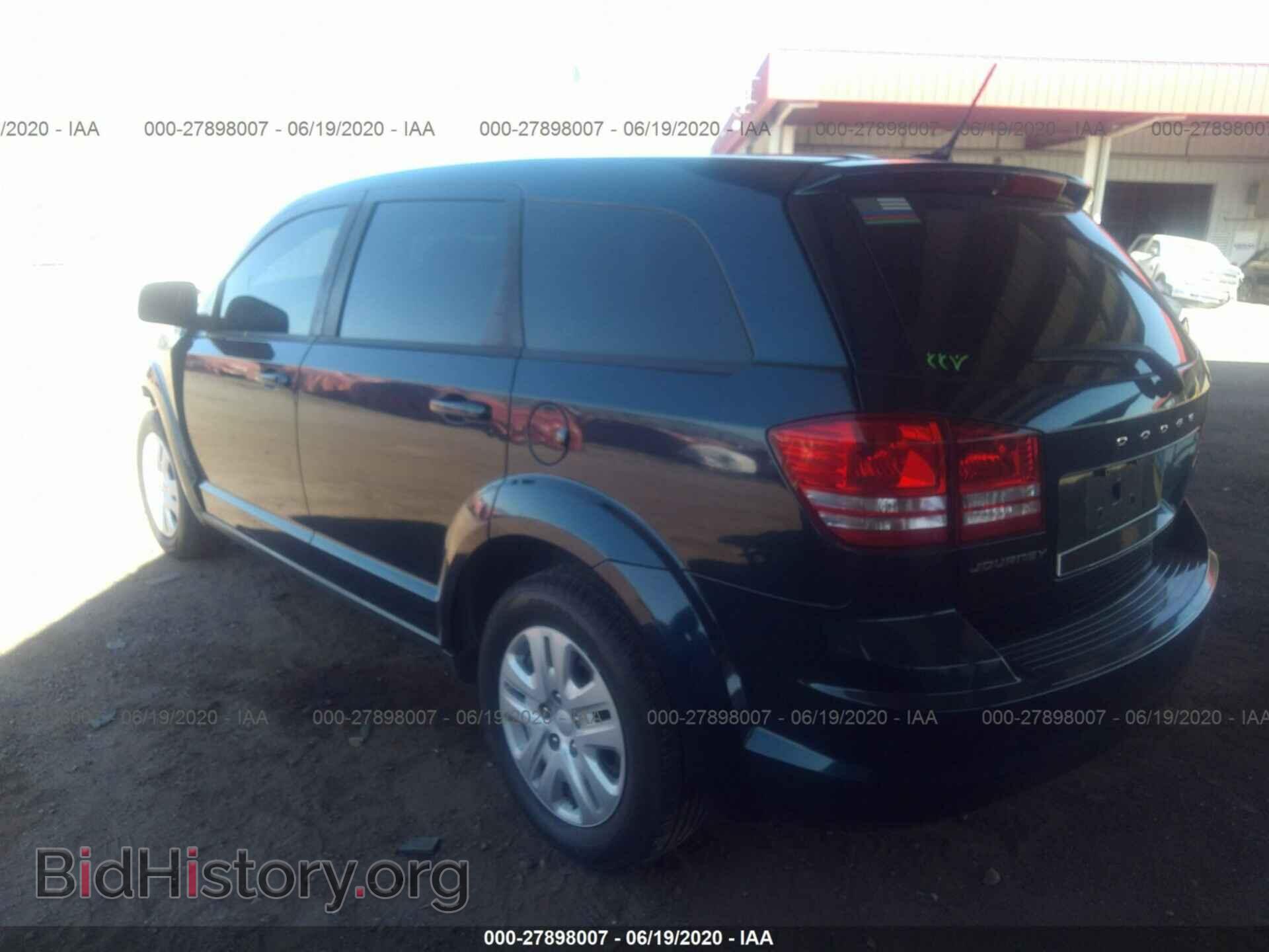 2013 DODGE JOURNEY - VIN: 3C4PDCAB3DT679596 - Фото 3