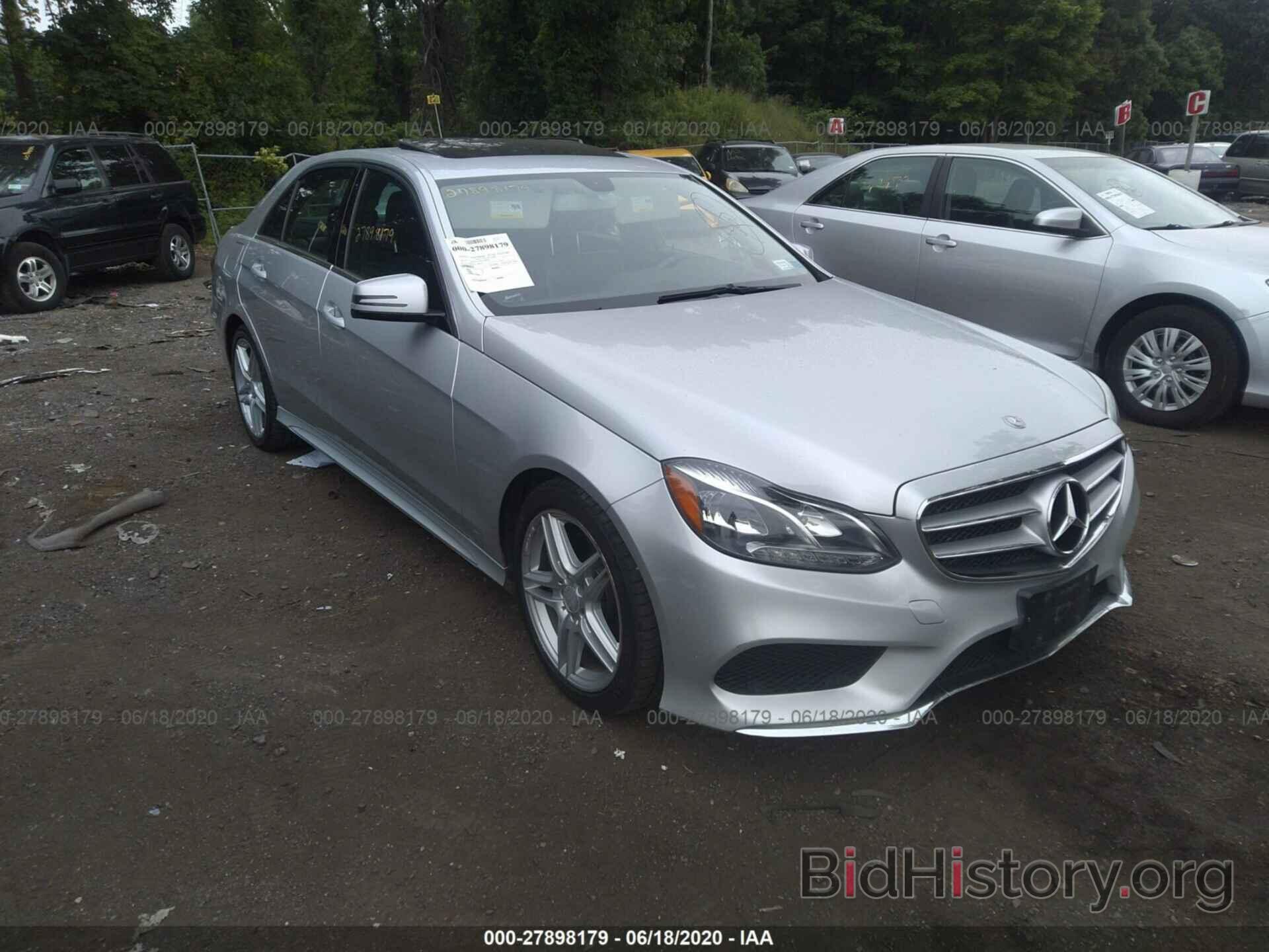 Photo WDDHF8JBXEA894192 - MERCEDES-BENZ E-CLASS 2014