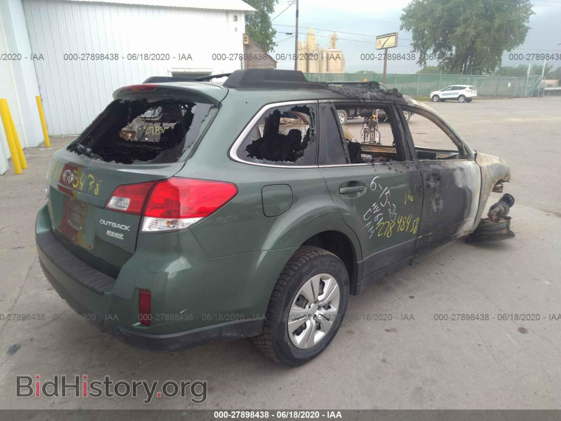 2011 SUBARU OUTBACK - VIN: 4S4BRBAC5B3357853 - Фото 4