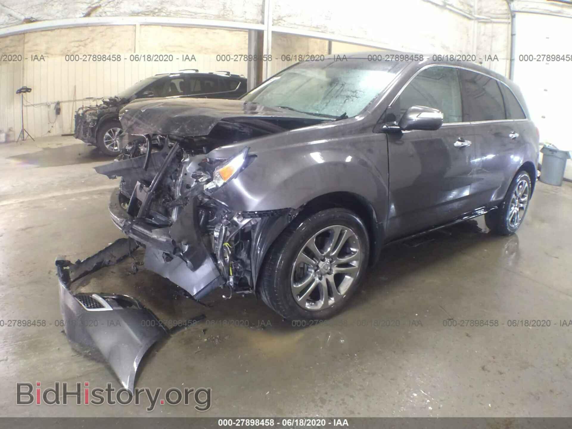 2012 ACURA MDX - VIN: 2HNYD2H47CH520409 - Фото 2