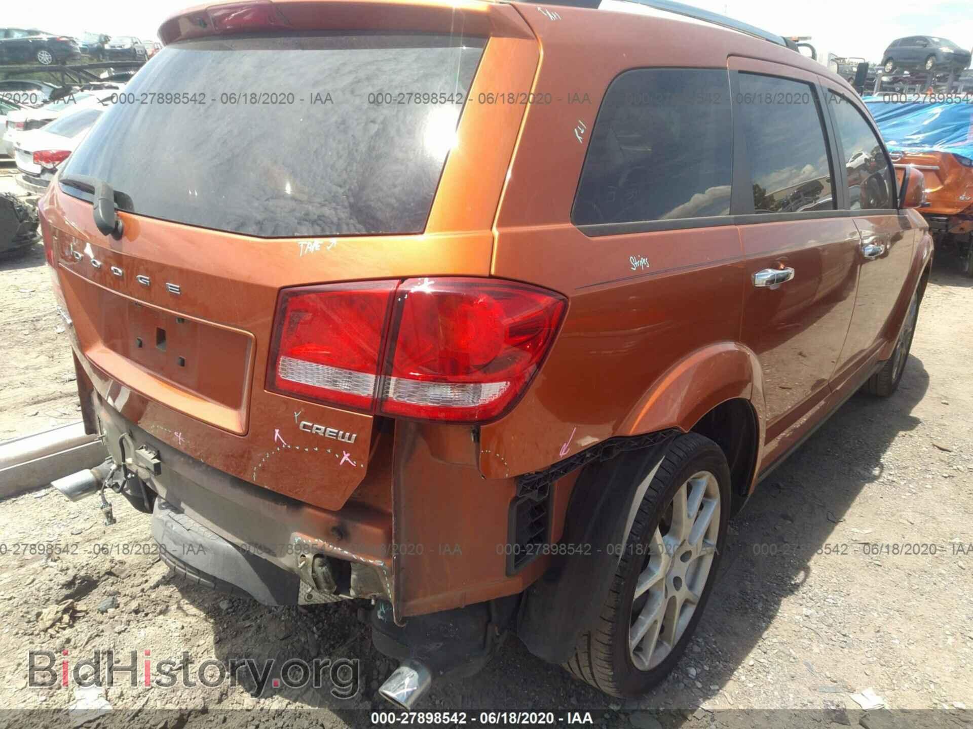 2011 DODGE JOURNEY - VIN: 3D4PG3FGXBT549293 - Фото 4
