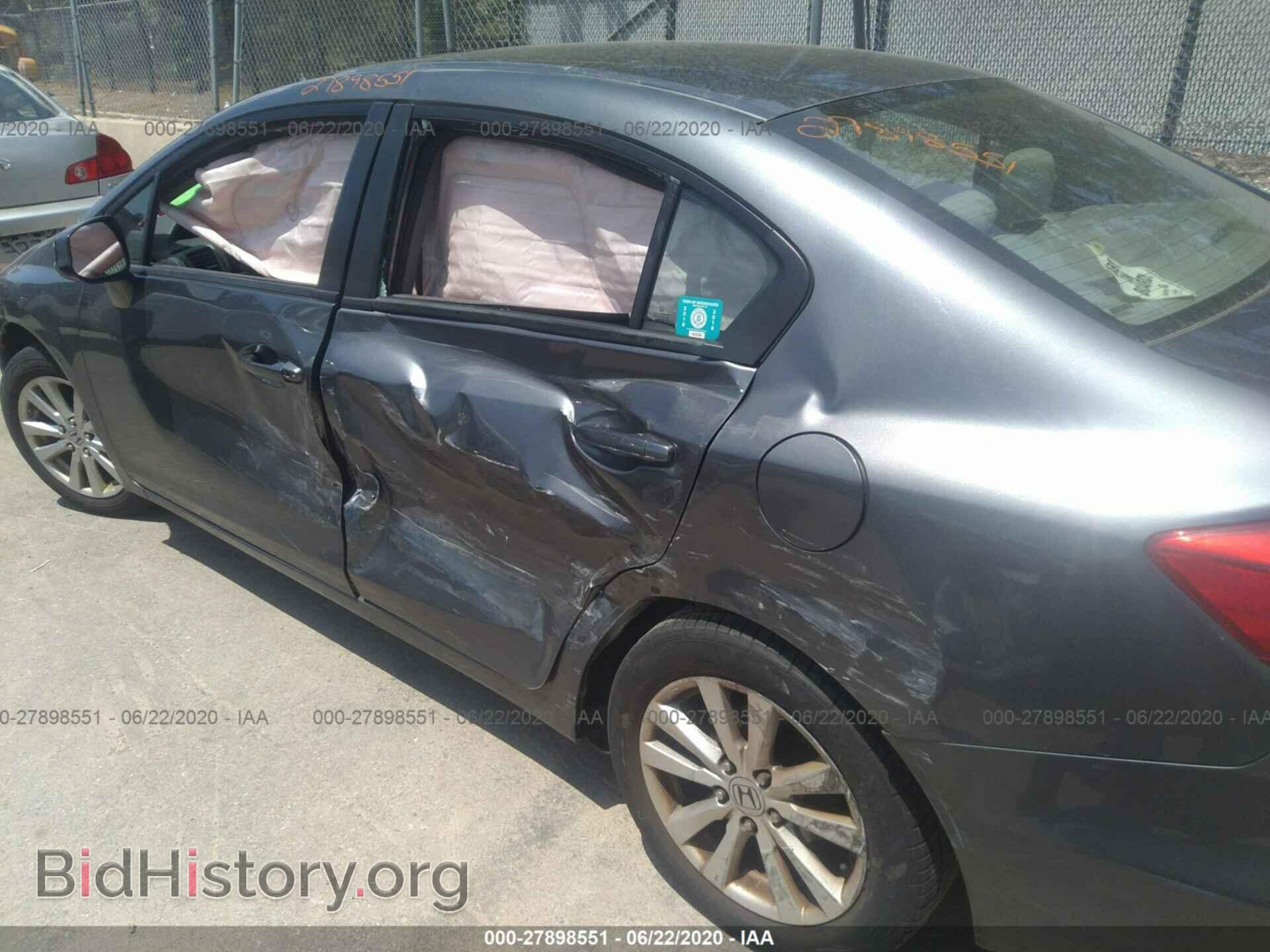 2012 HONDA CIVIC - VIN: 19XFB2F80CE339222 - Фото 6