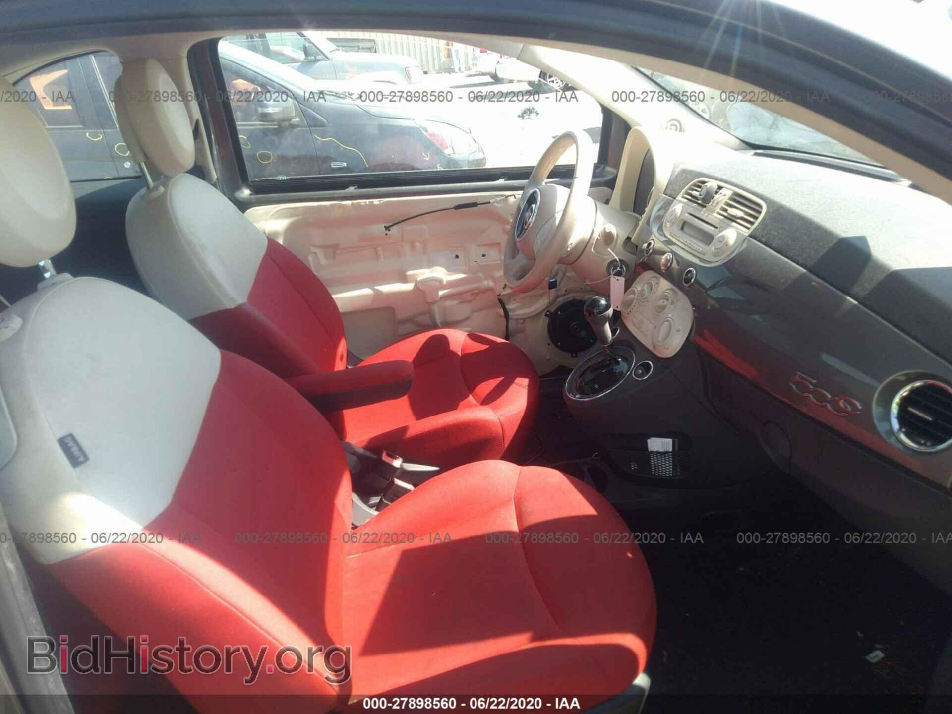 2013 FIAT 500 - VIN: 3C3CFFDR0DT593492 - Photo 5