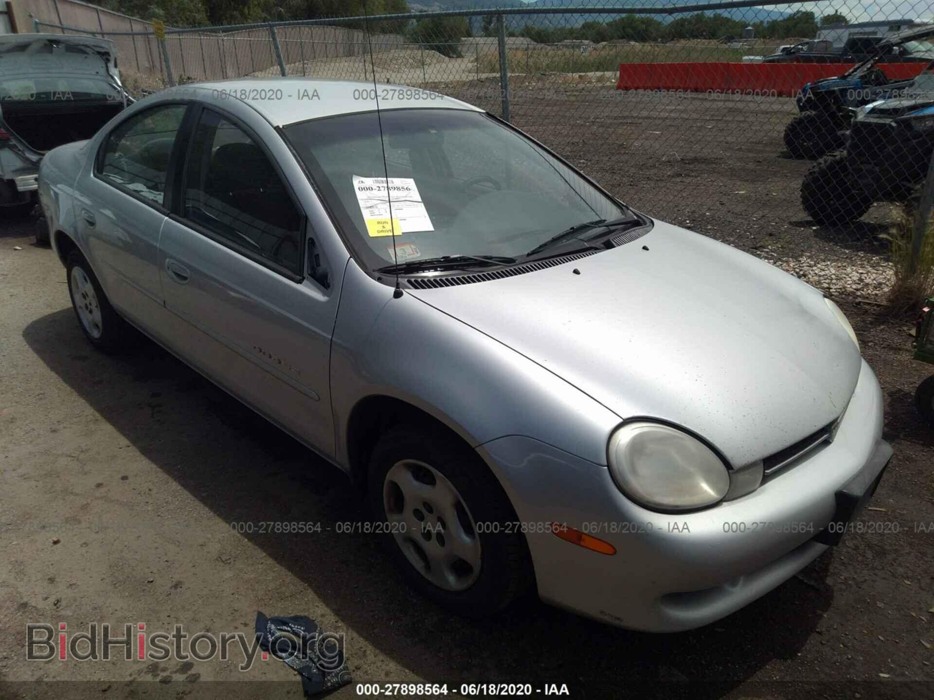 Photo 1B3ES46C6YD740859 - DODGE NEON 2000
