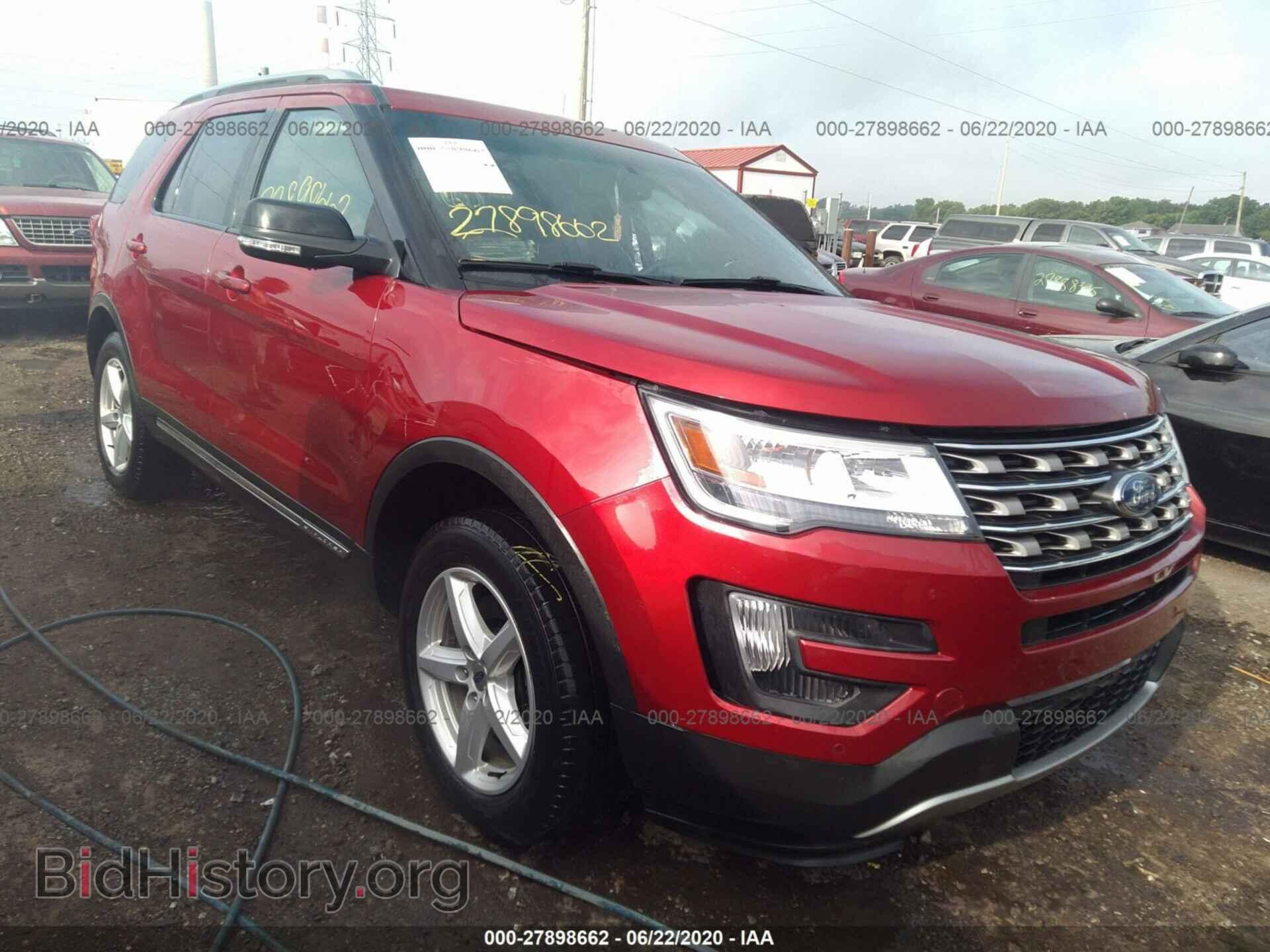 Photo 1FM5K8D81GGA94952 - FORD EXPLORER 2016