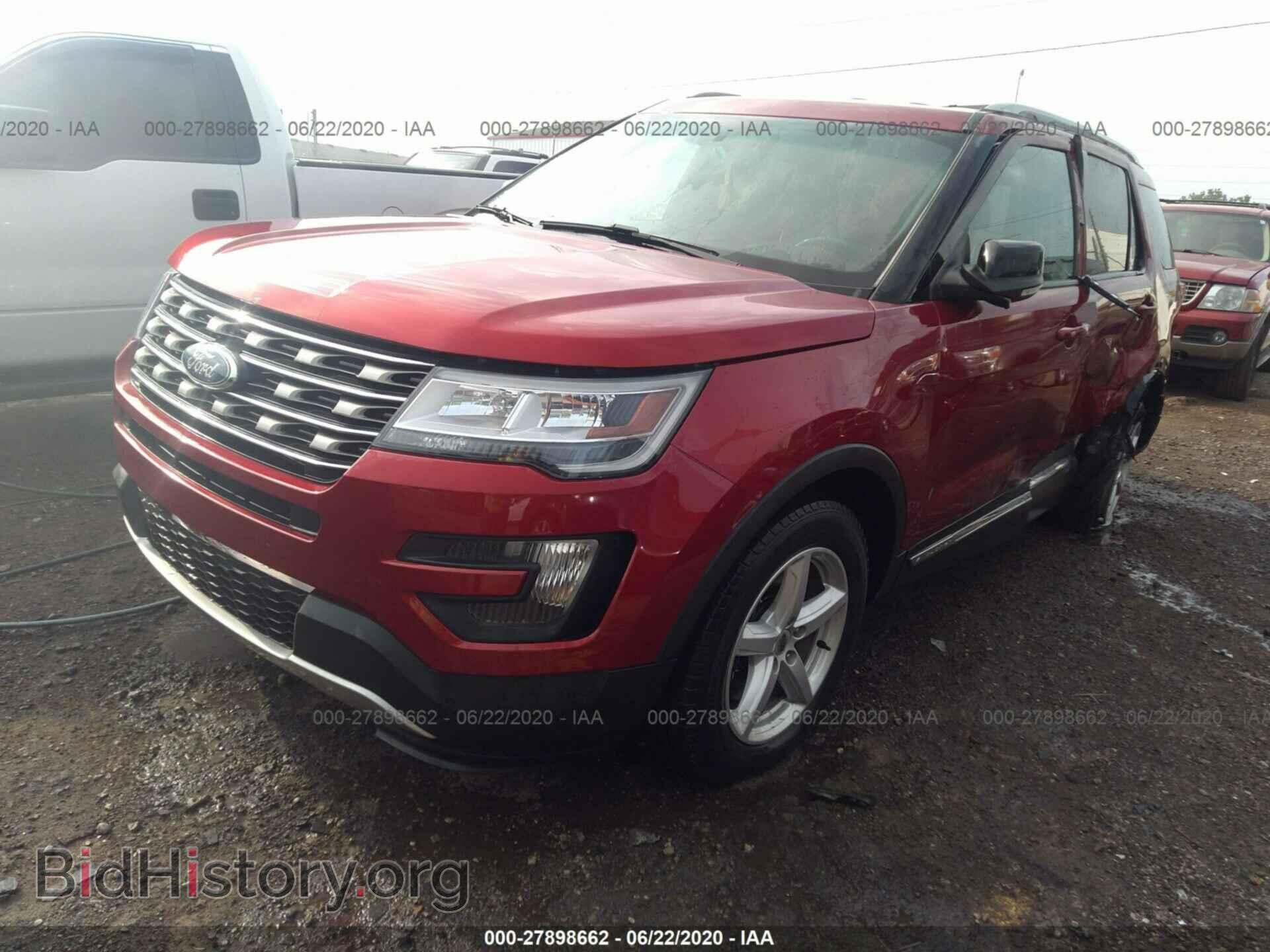 2016 FORD EXPLORER - VIN: 1FM5K8D81GGA94952 - Фото 2