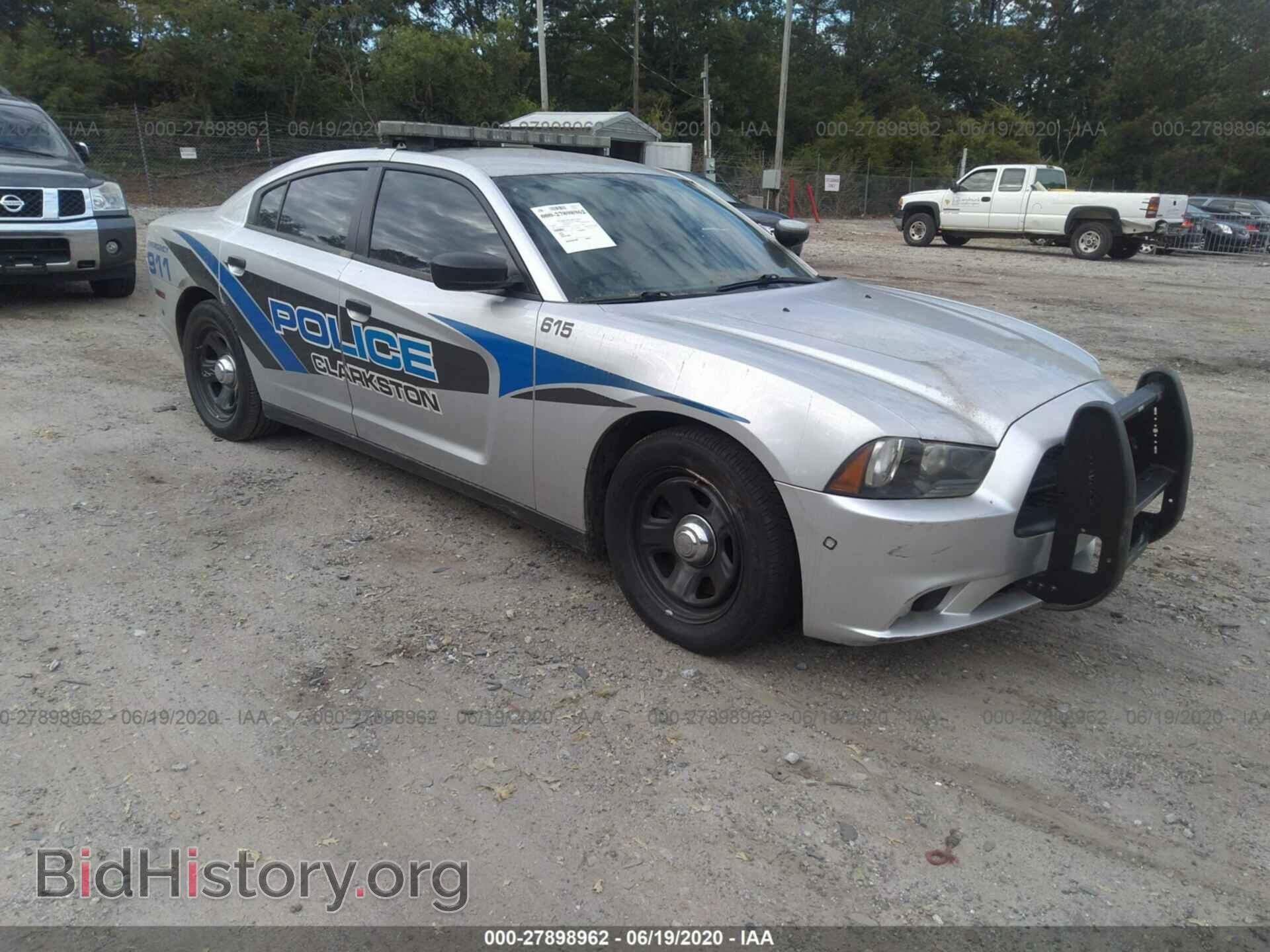 Фотография 2C3CDXAT6EH348346 - DODGE CHARGER 2014