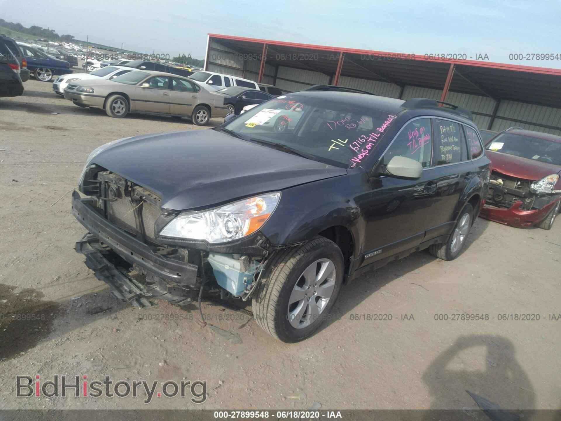 2012 SUBARU OUTBACK - VIN: 4S4BRBCC9C3301252 - Photo 2