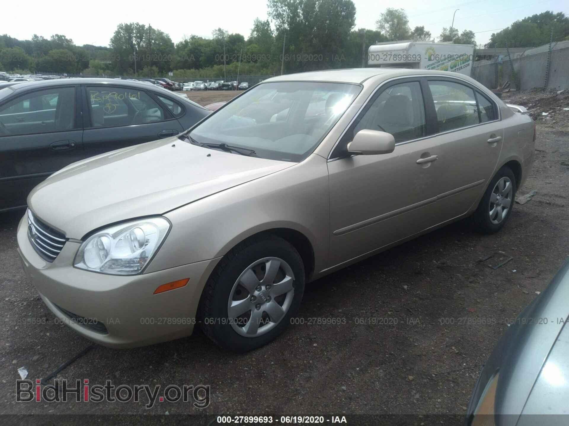 2007 KIA OPTIMA - VIN: KNAGE123775116822 - Фото 2