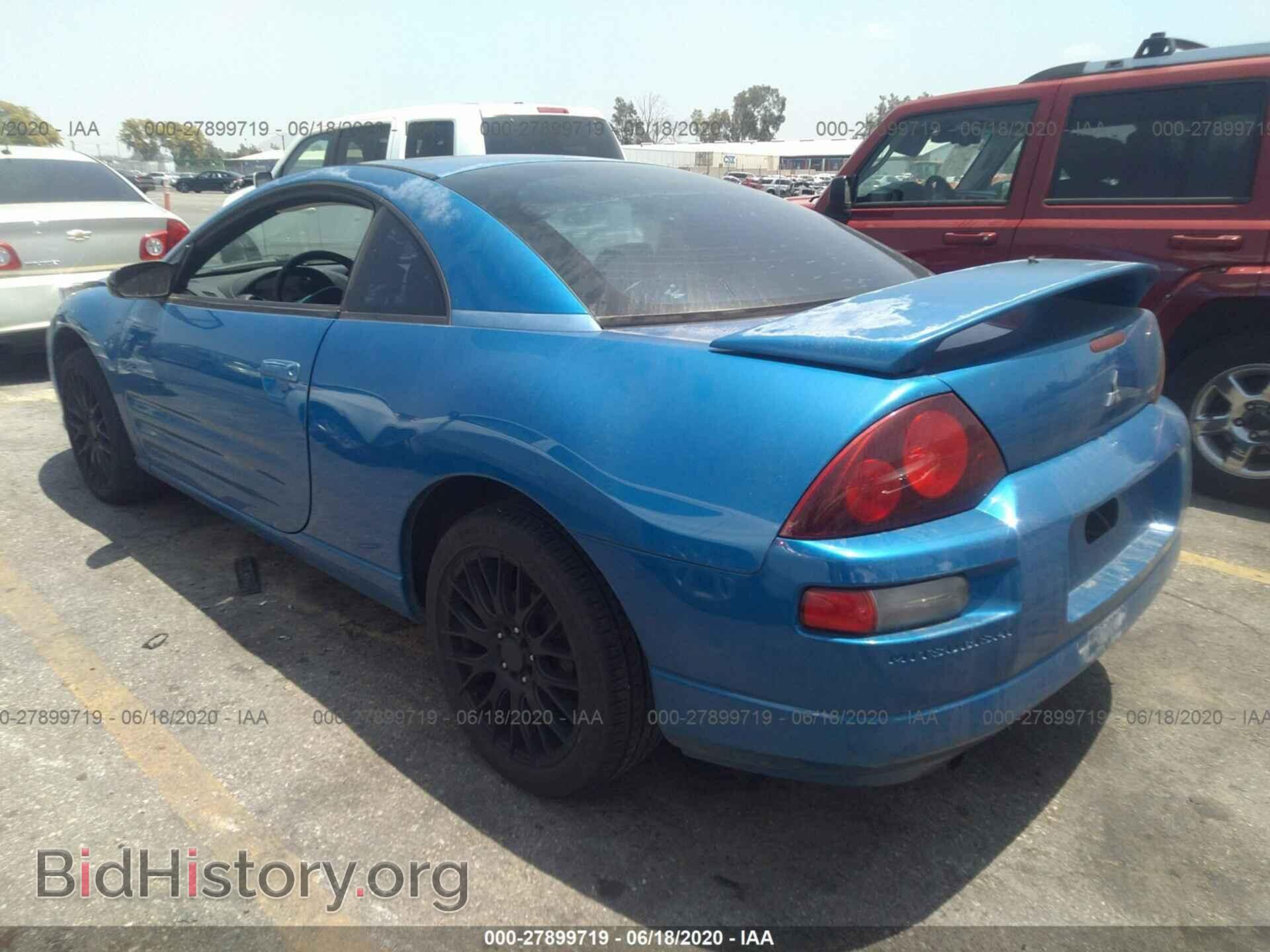 2002 MITSUBISHI ECLIPSE - VIN: 4A3AC44G32E050792 - Фото 3