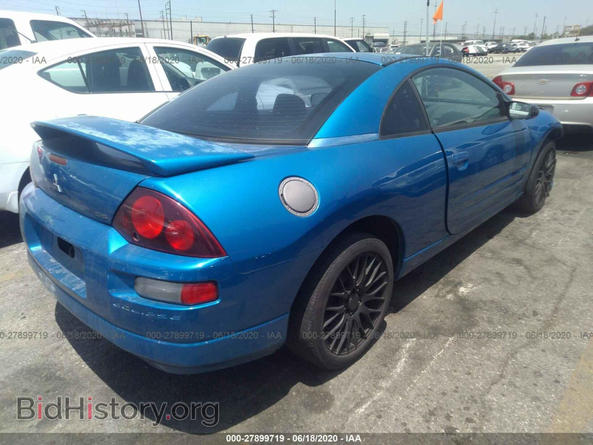 2002 MITSUBISHI ECLIPSE - VIN: 4A3AC44G32E050792 - Фото 4
