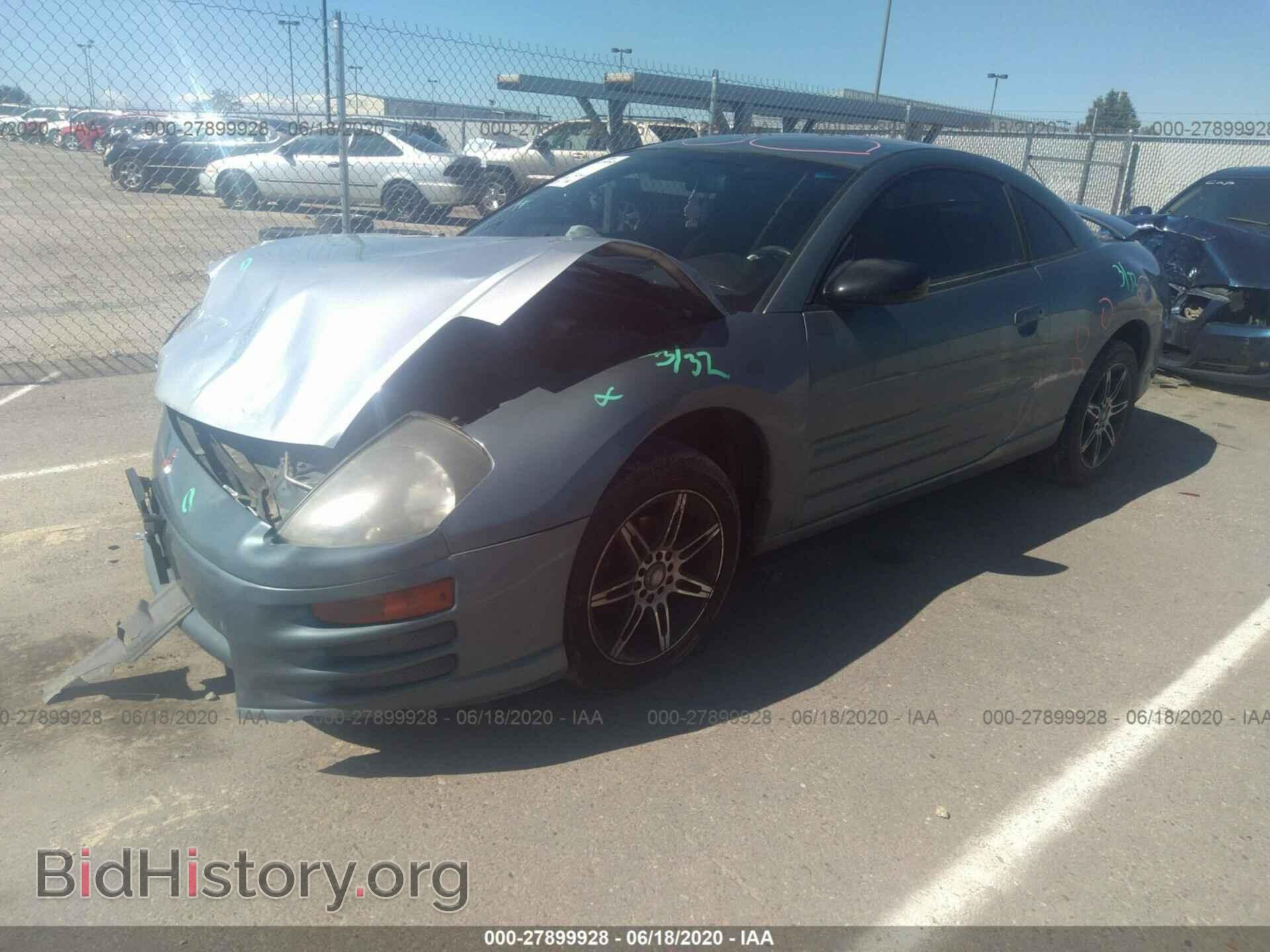 2001 MITSUBISHI ECLIPSE - VIN: 4A3AC44GX1E123932 - Photo 2