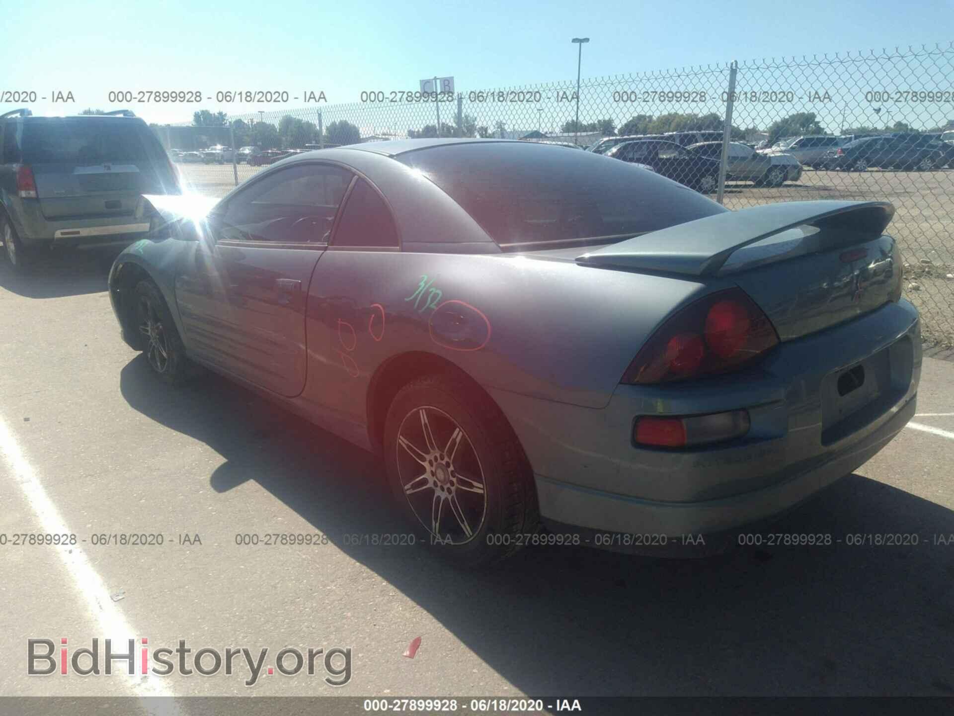 2001 MITSUBISHI ECLIPSE - VIN: 4A3AC44GX1E123932 - Photo 3
