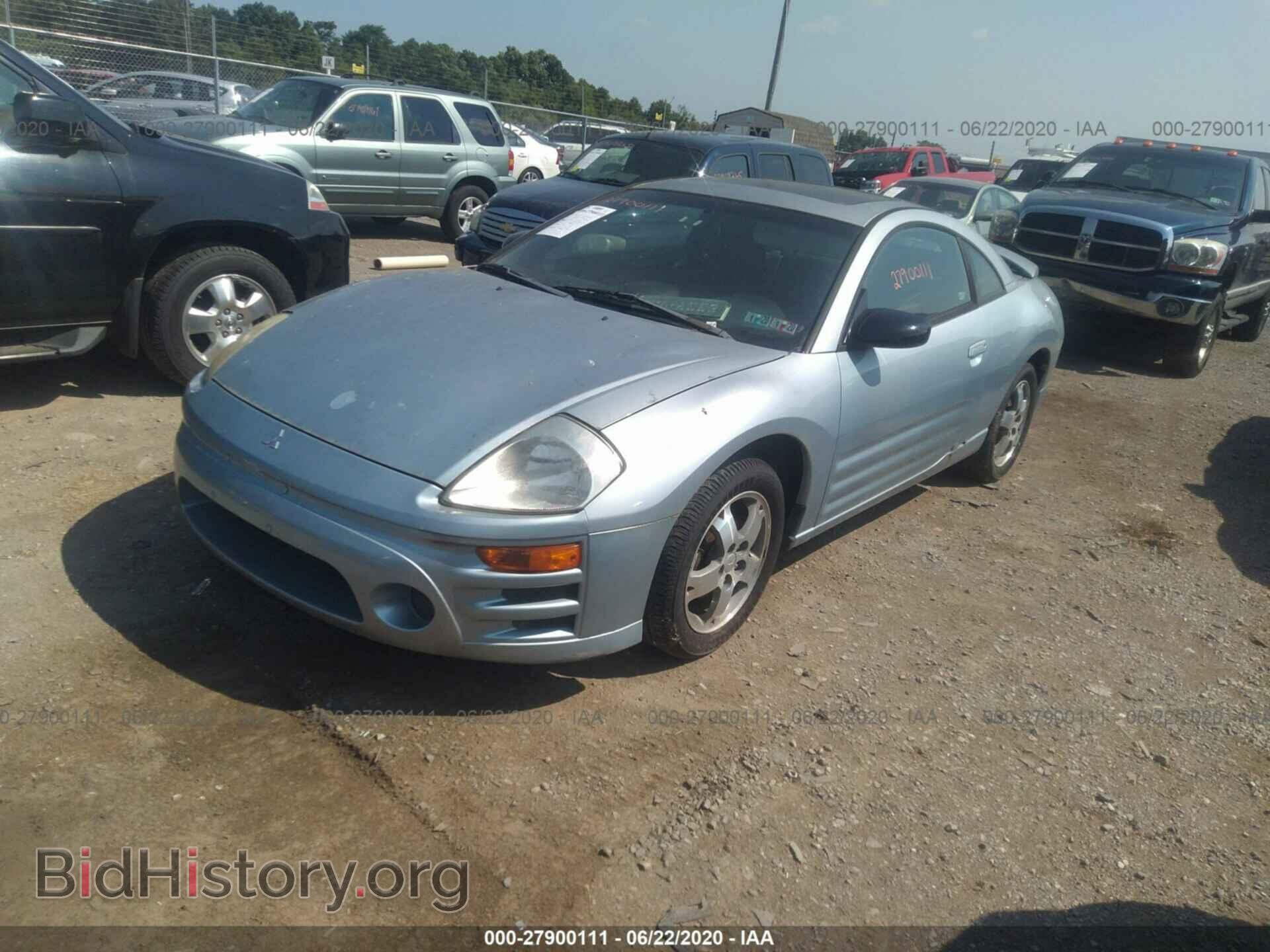 2003 MITSUBISHI ECLIPSE - VIN: 4A3AC44G33E025974 - Photo 2