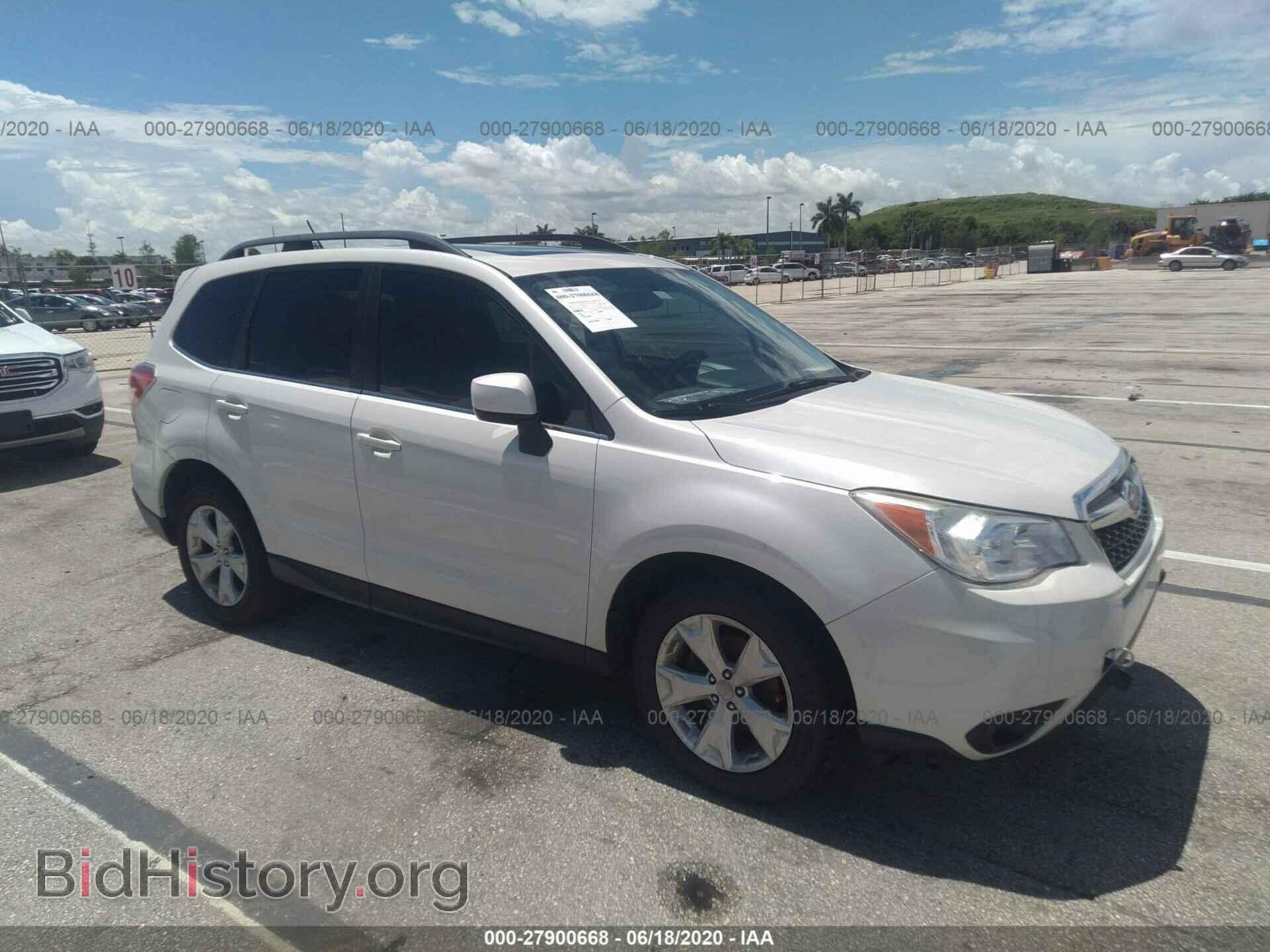 Фотография JF2SJAJC3EH536696 - SUBARU FORESTER 2014