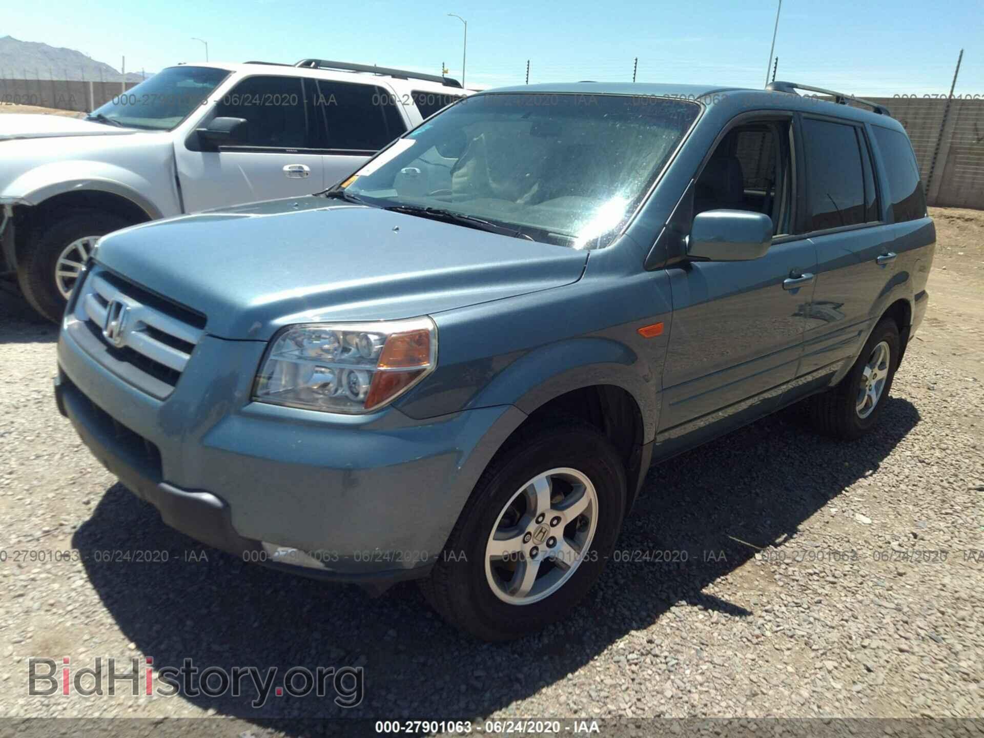 2006 HONDA PILOT - VIN: 5FNYF287X6B043561 - Фото 2