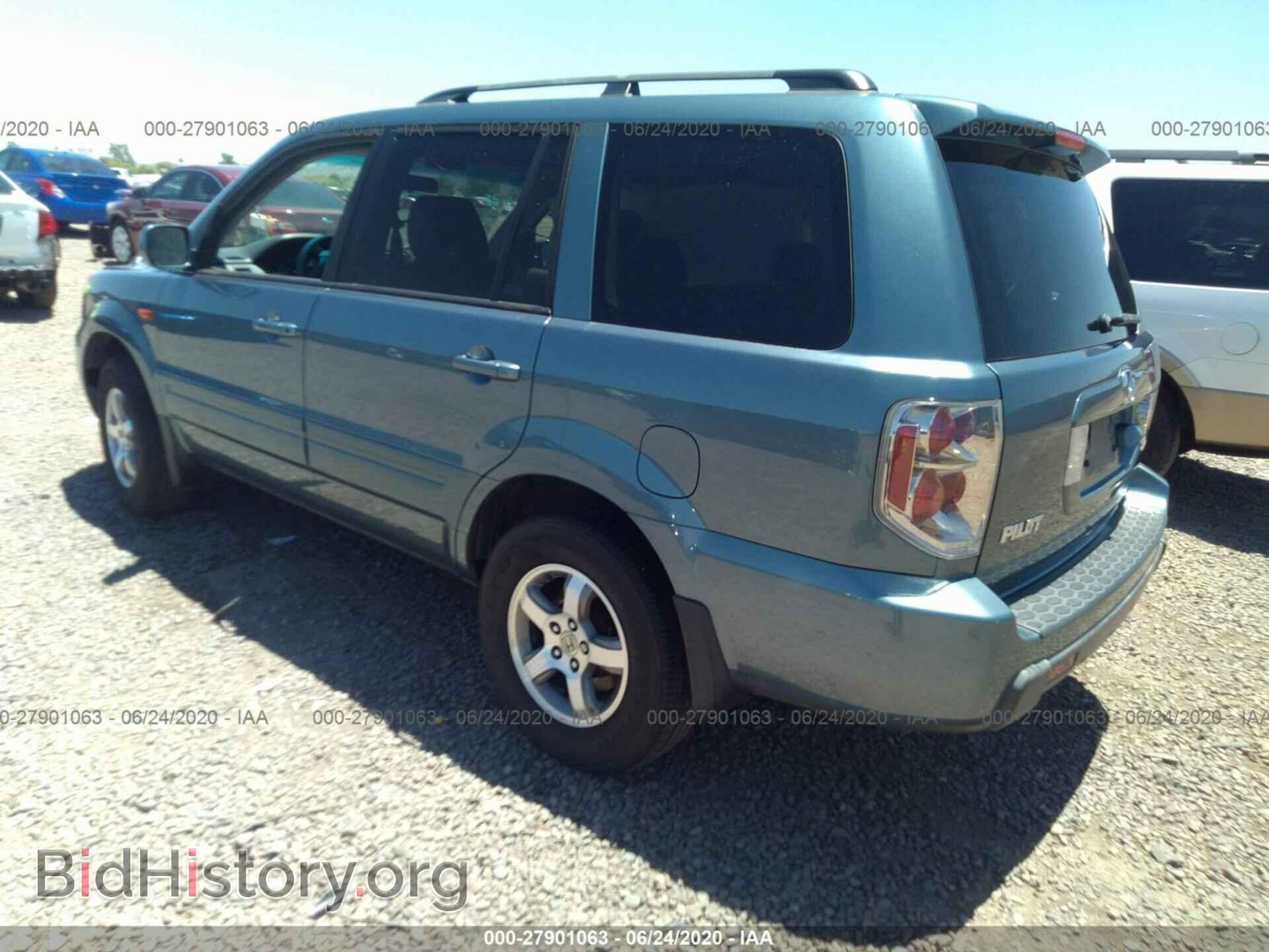 2006 HONDA PILOT - VIN: 5FNYF287X6B043561 - Фото 3